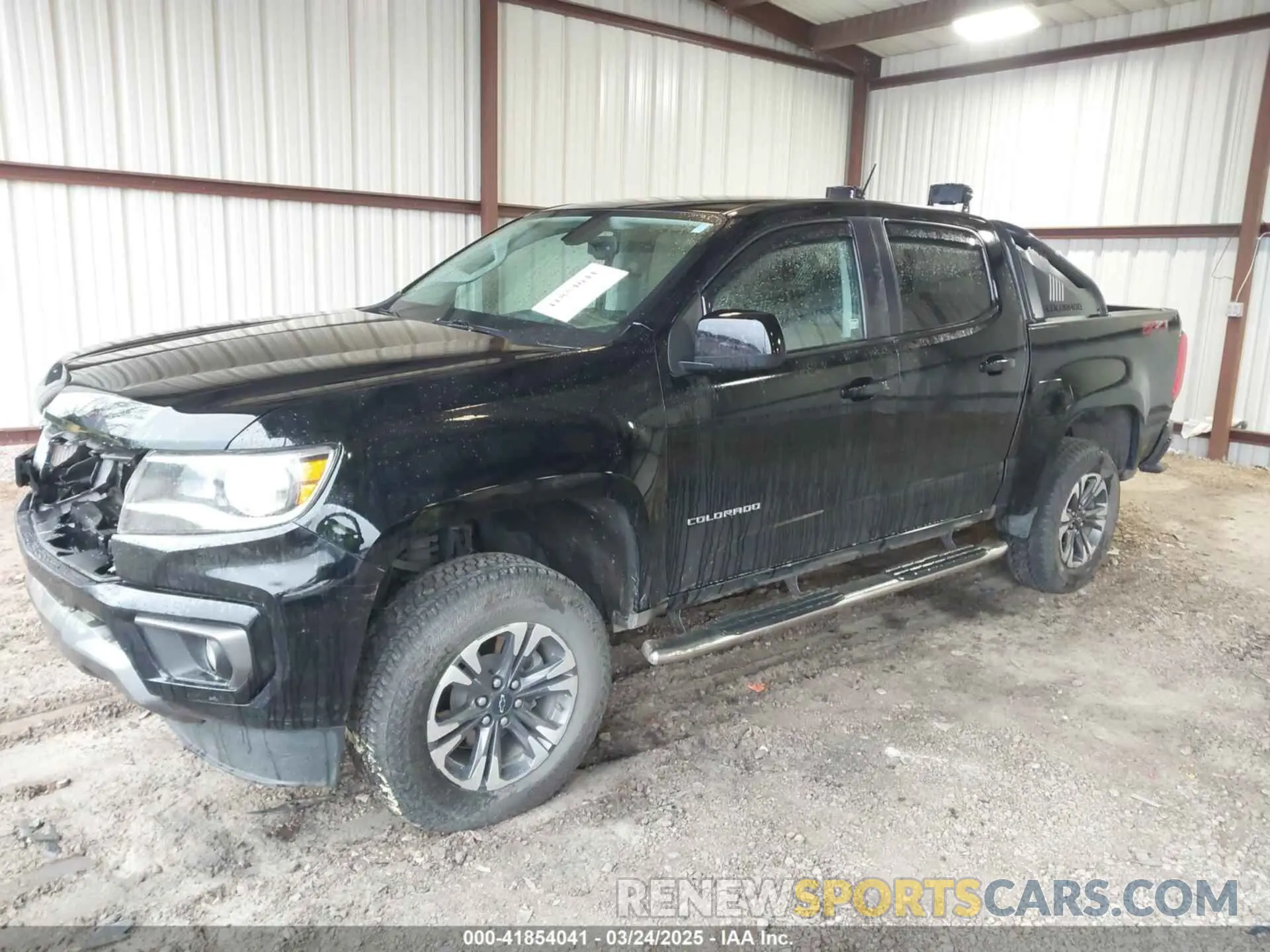 2 Фотография поврежденного автомобиля 1GCGTDEN9N1106014 CHEVROLET COLORADO 2022