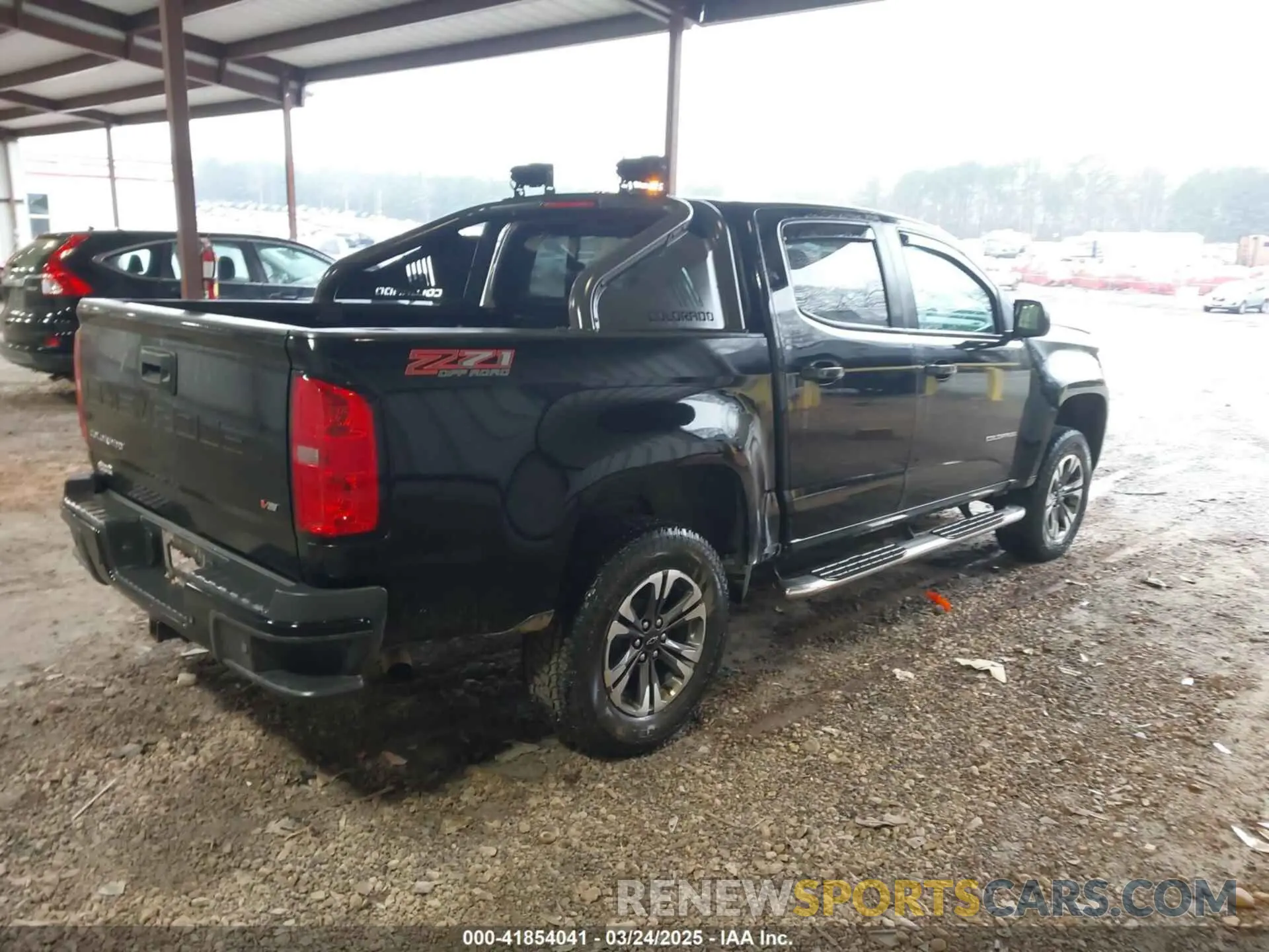4 Фотография поврежденного автомобиля 1GCGTDEN9N1106014 CHEVROLET COLORADO 2022