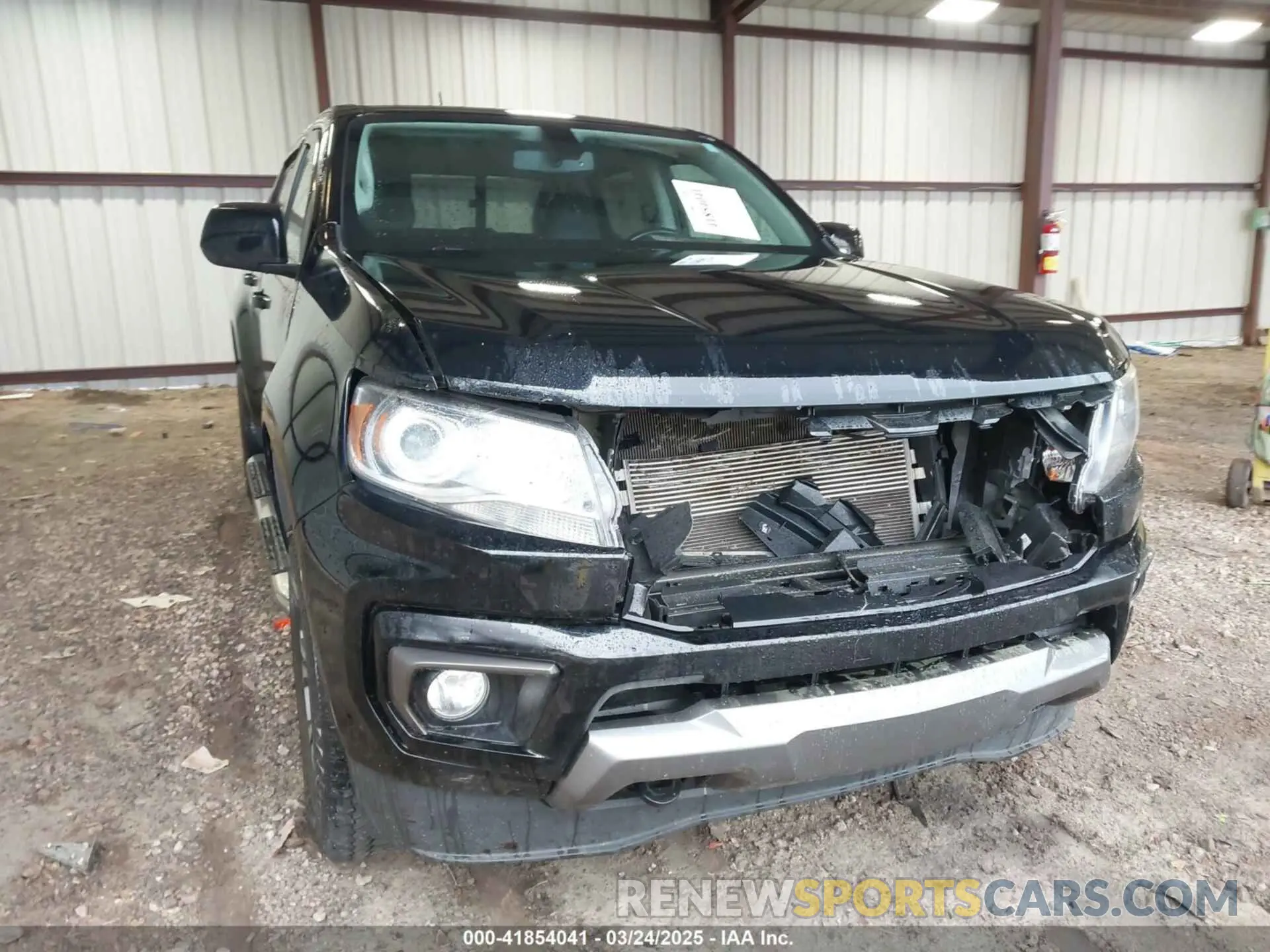 6 Фотография поврежденного автомобиля 1GCGTDEN9N1106014 CHEVROLET COLORADO 2022
