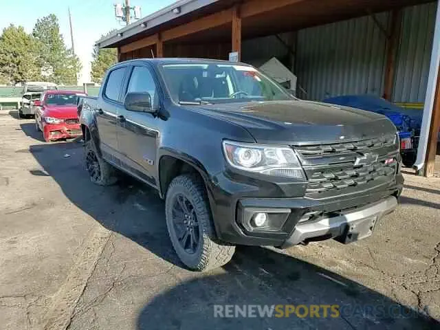 13 Photograph of a damaged car 1GCGTDENXN1273532 CHEVROLET COLORADO 2022