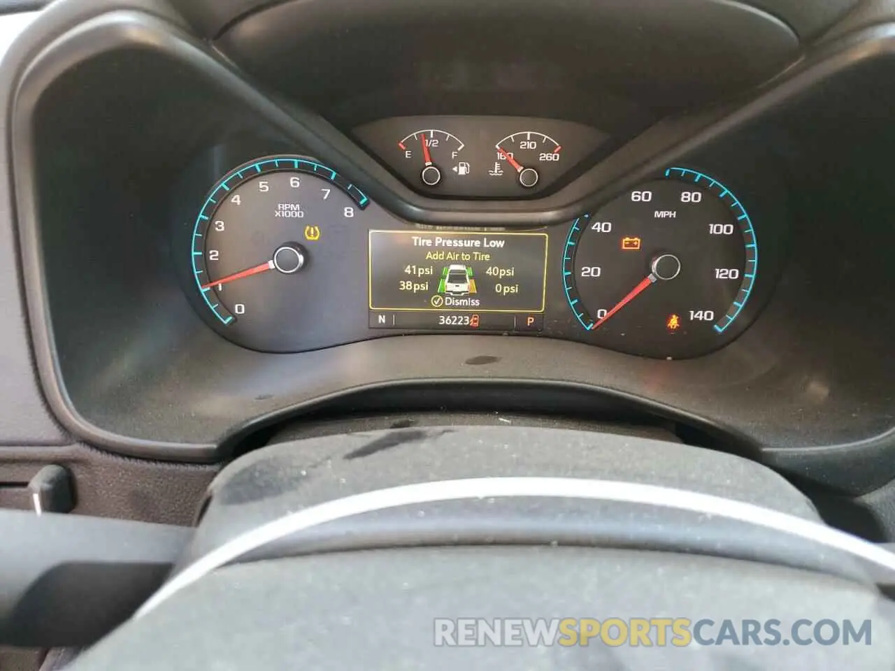 9 Photograph of a damaged car 1GCGTDENXN1273532 CHEVROLET COLORADO 2022
