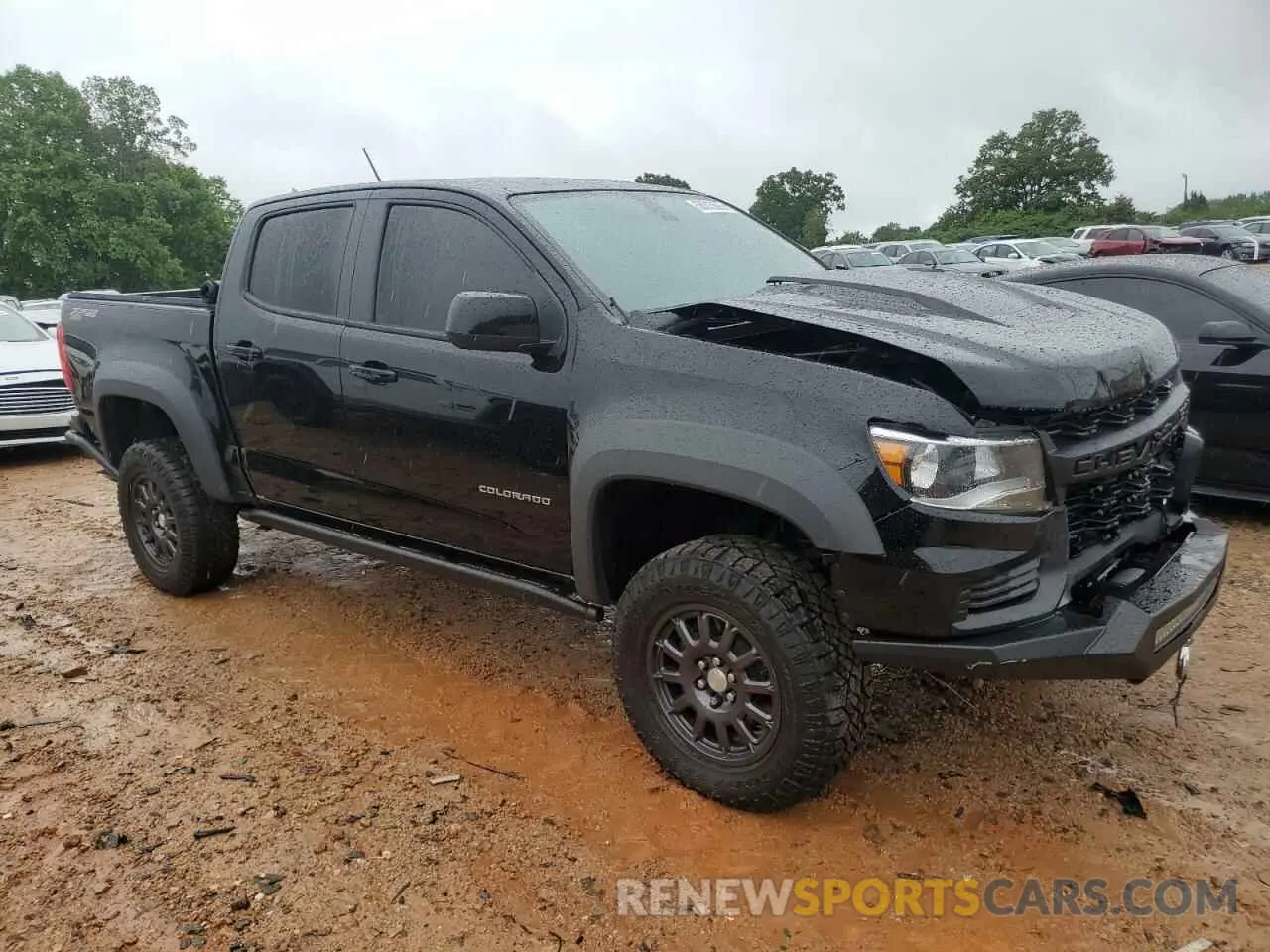 4 Photograph of a damaged car 1GCGTEEN1N1149848 CHEVROLET COLORADO 2022