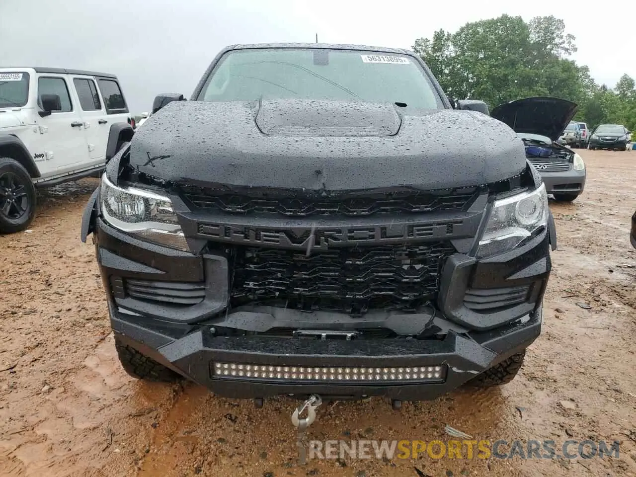 5 Photograph of a damaged car 1GCGTEEN1N1149848 CHEVROLET COLORADO 2022