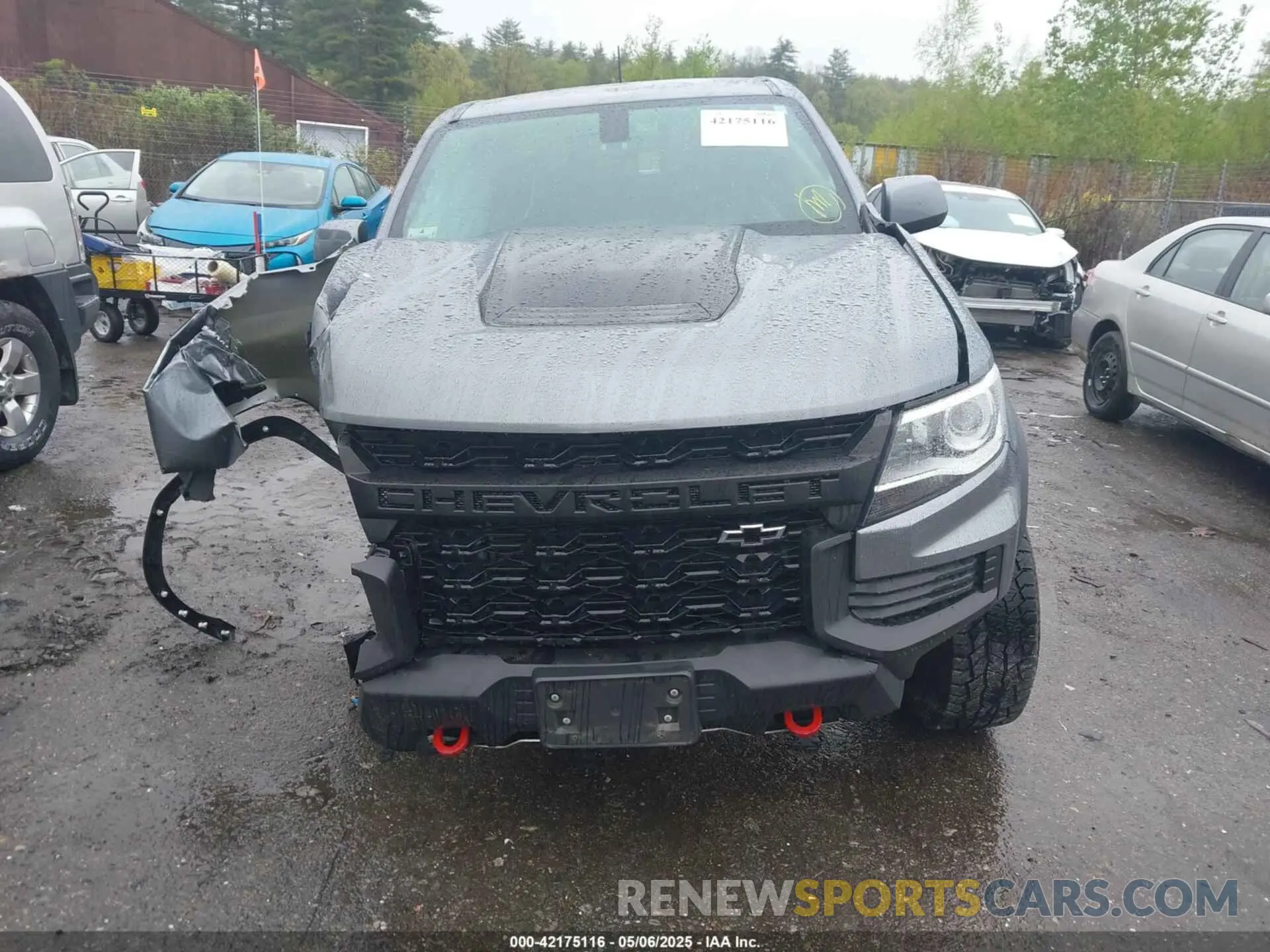 13 Photograph of a damaged car 1GCGTEEN2N1172880 CHEVROLET COLORADO 2022