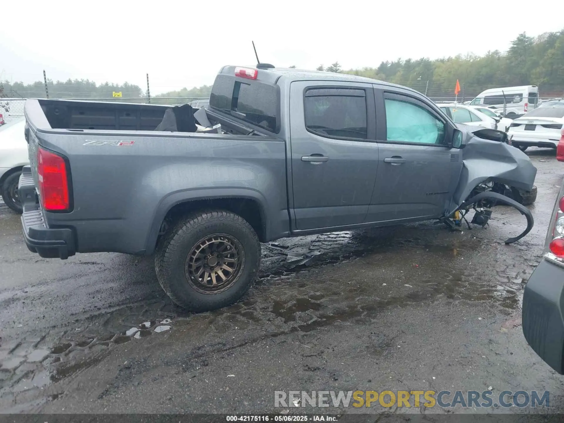 14 Photograph of a damaged car 1GCGTEEN2N1172880 CHEVROLET COLORADO 2022