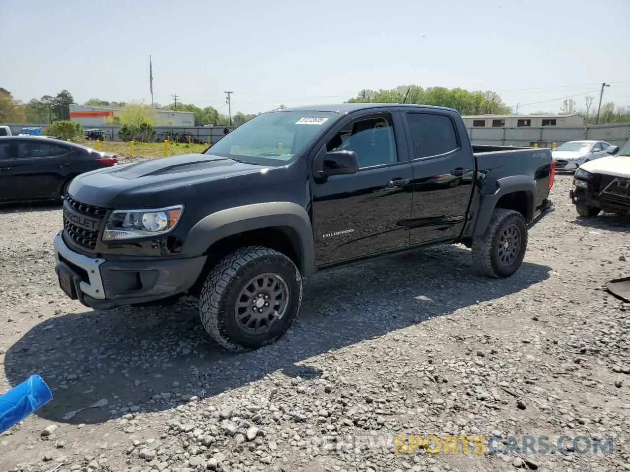 1 Photograph of a damaged car 1GCGTEEN8N1323494 CHEVROLET COLORADO 2022