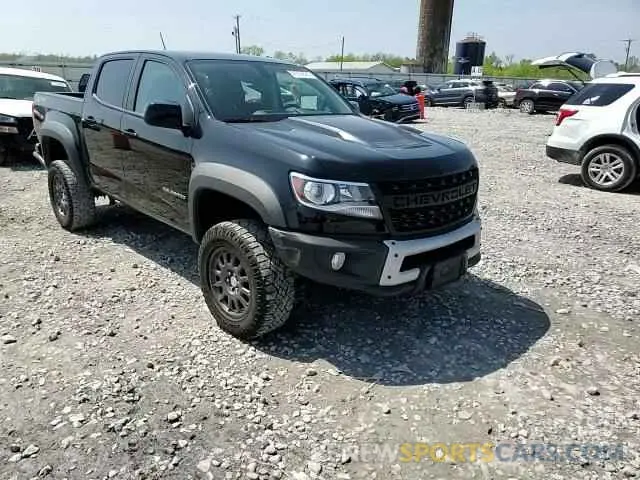 11 Photograph of a damaged car 1GCGTEEN8N1323494 CHEVROLET COLORADO 2022