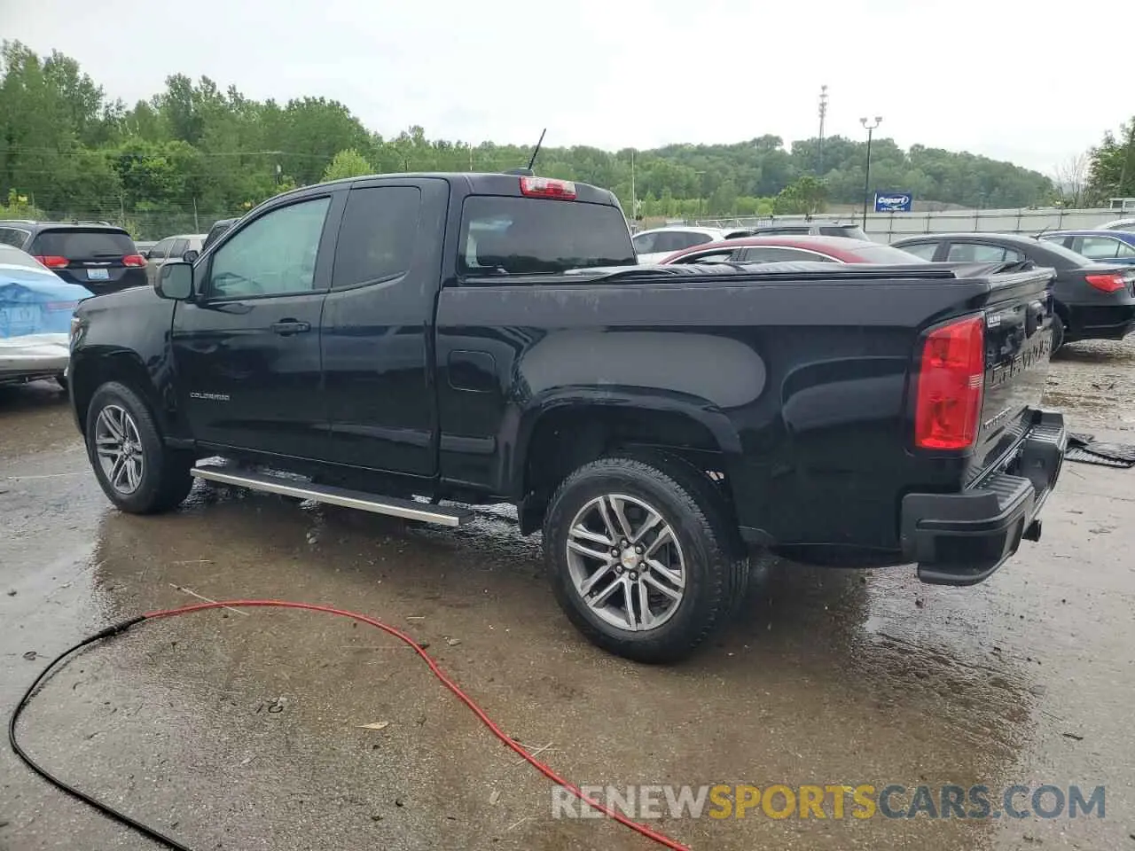 2 Photograph of a damaged car 1GCHSBEA0N1281163 CHEVROLET COLORADO 2022