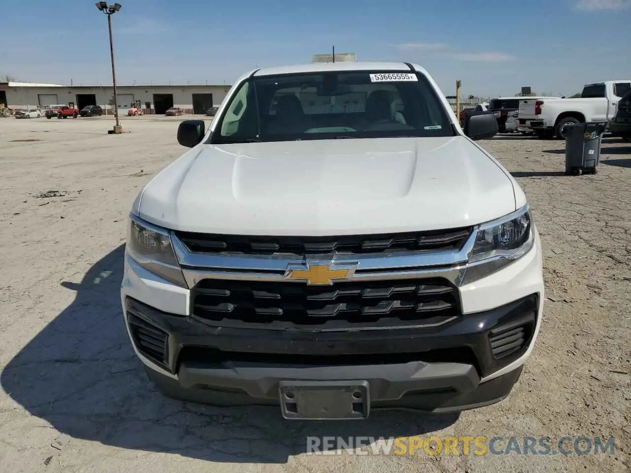 5 Photograph of a damaged car 1GCHSBEA8N1124559 CHEVROLET COLORADO 2022