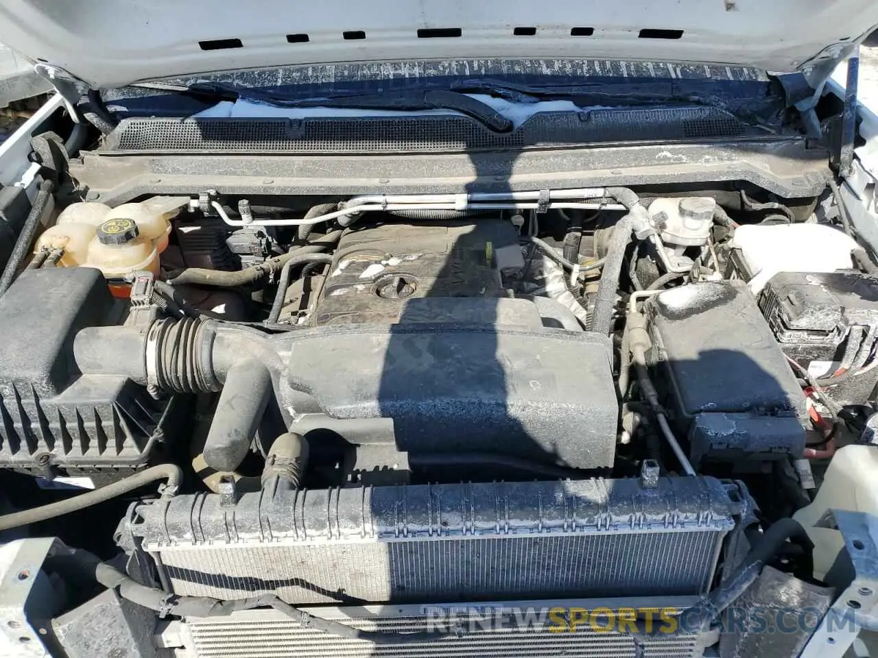 11 Фотография поврежденного автомобиля 1GCHSBEA8N1140471 CHEVROLET COLORADO 2022