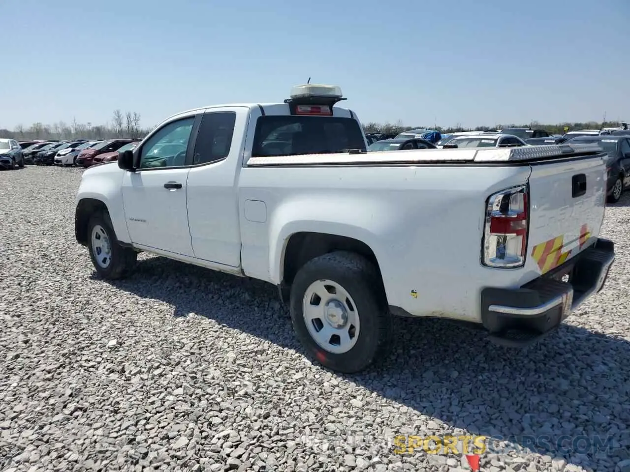 2 Фотография поврежденного автомобиля 1GCHSBEA8N1140471 CHEVROLET COLORADO 2022