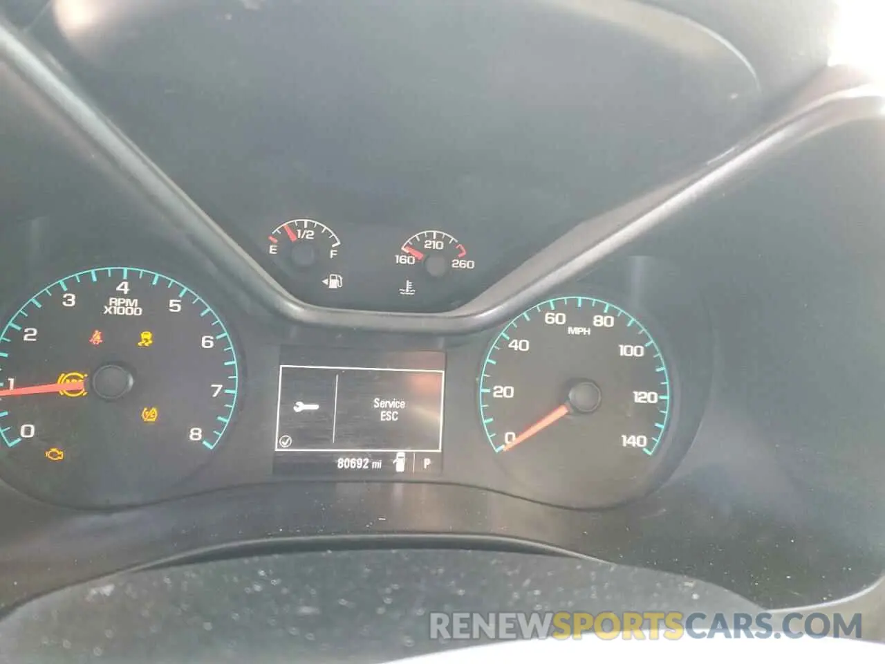 9 Фотография поврежденного автомобиля 1GCHSBEA8N1140471 CHEVROLET COLORADO 2022