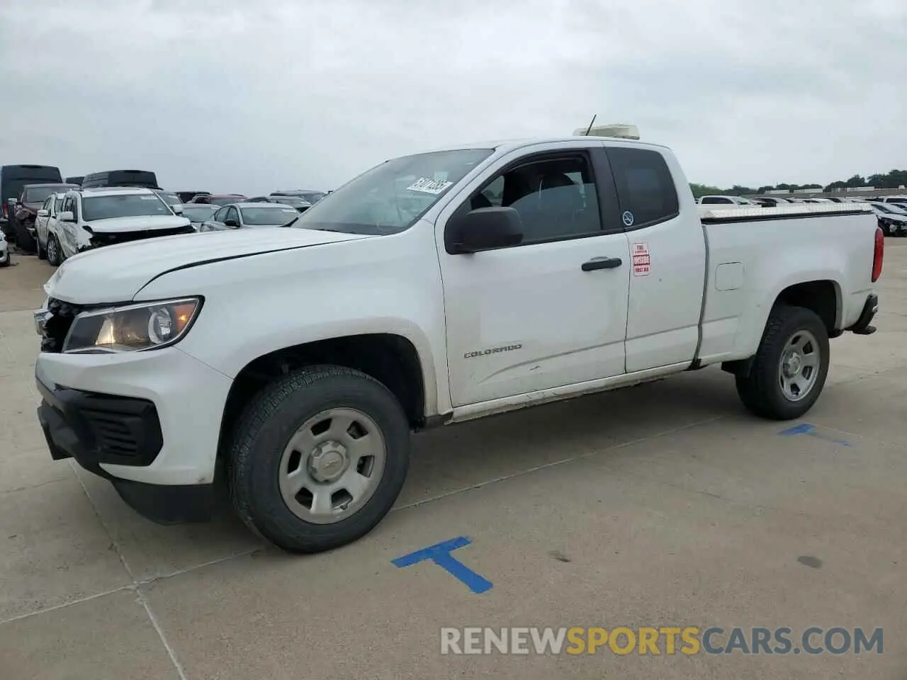 1 Фотография поврежденного автомобиля 1GCHSBEA8N1140518 CHEVROLET COLORADO 2022