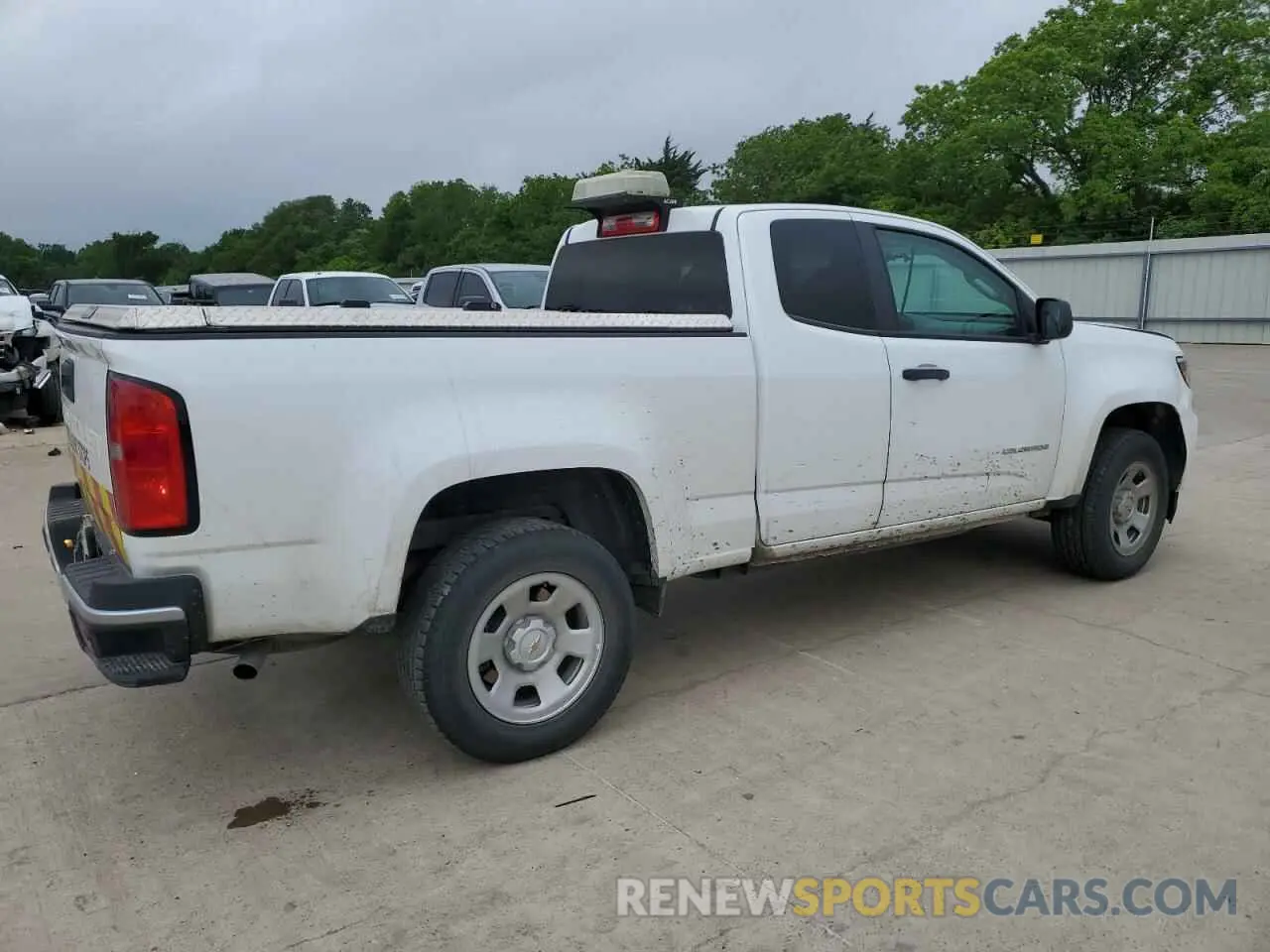 3 Фотография поврежденного автомобиля 1GCHSBEA8N1140518 CHEVROLET COLORADO 2022