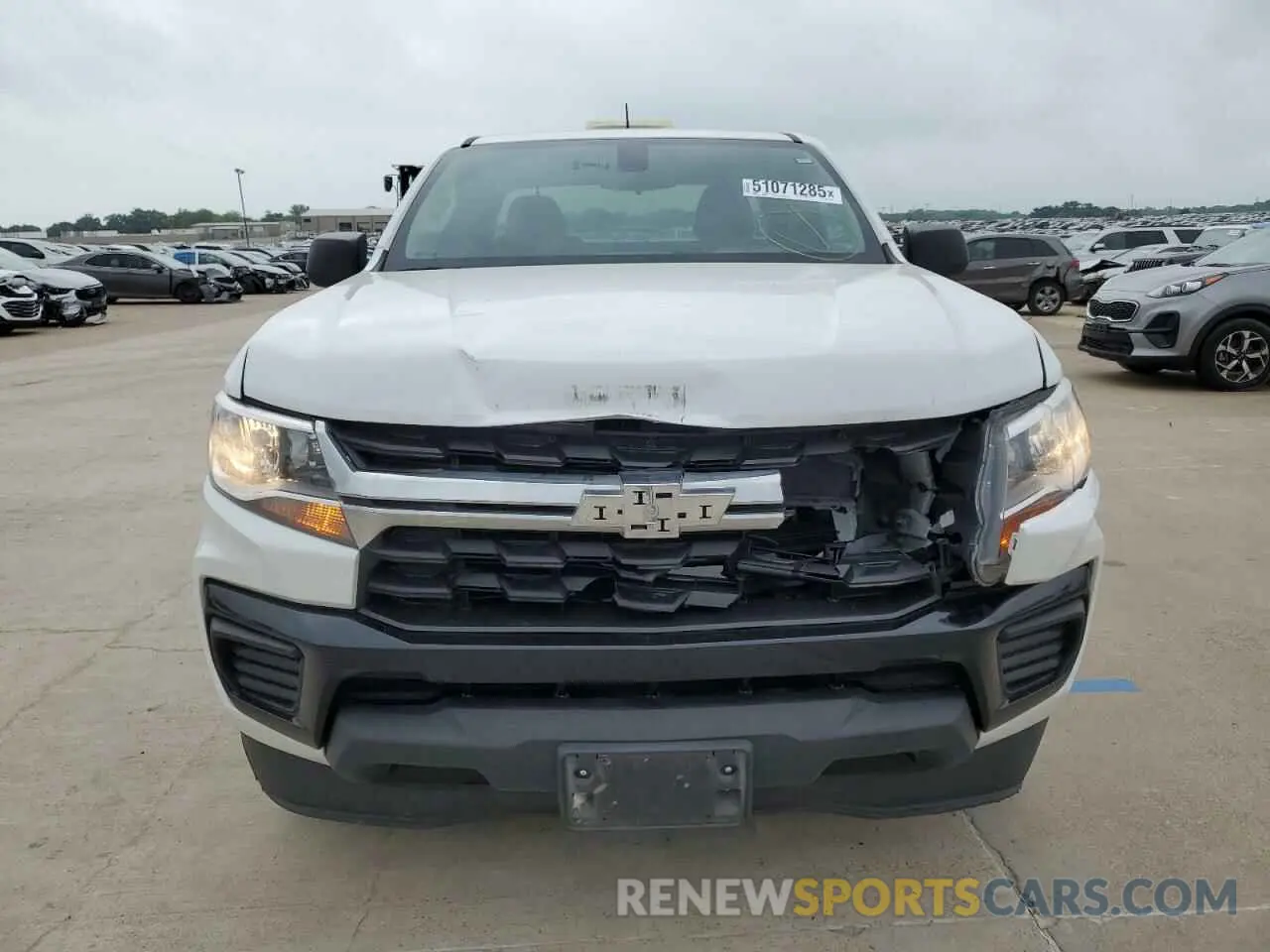 5 Фотография поврежденного автомобиля 1GCHSBEA8N1140518 CHEVROLET COLORADO 2022