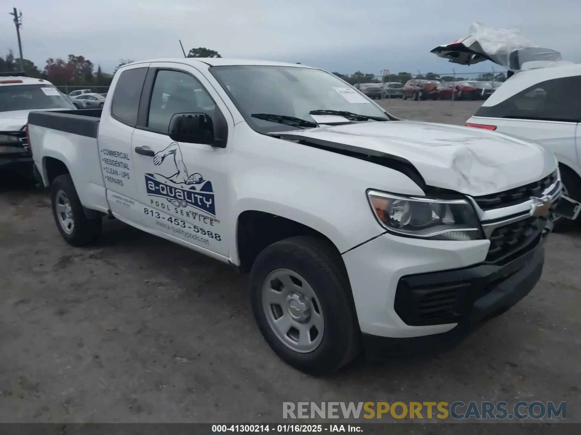1 Фотография поврежденного автомобиля 1GCHSBEA8N1264935 CHEVROLET COLORADO 2022