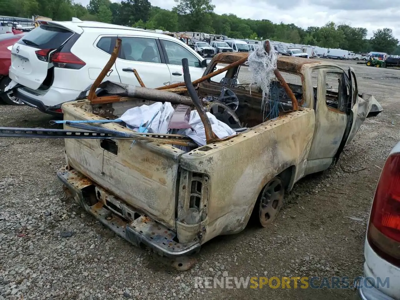 3 Photograph of a damaged car 1GCHSBEA9N1312880 CHEVROLET COLORADO 2022