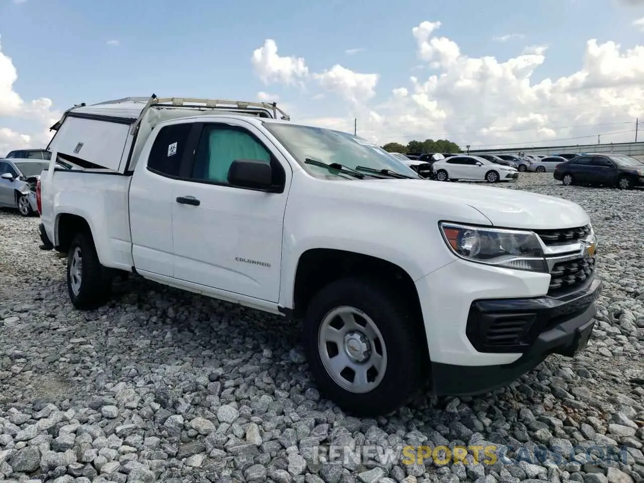 4 Фотография поврежденного автомобиля 1GCHSBEAXN1114194 CHEVROLET COLORADO 2022