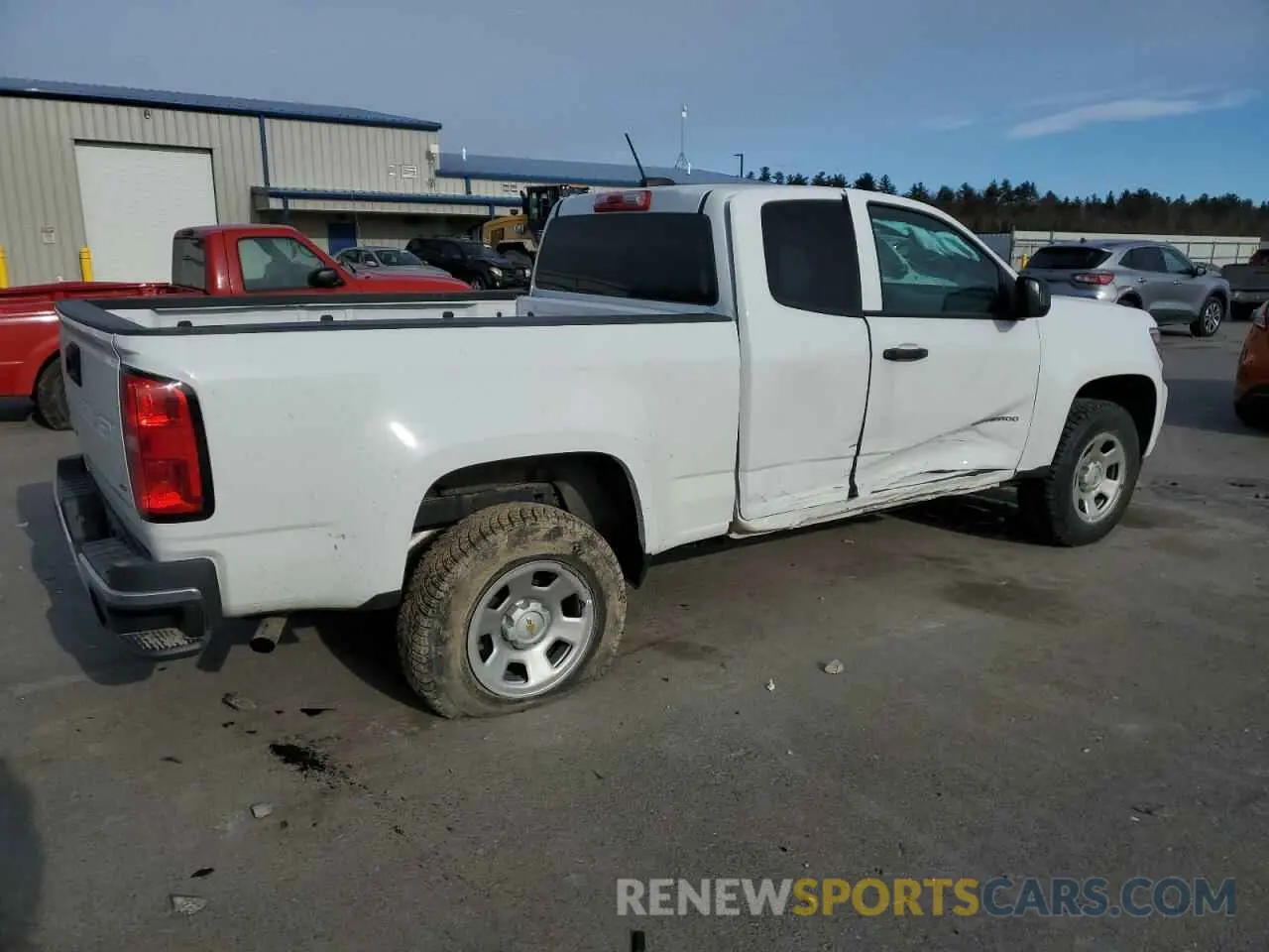 3 Photograph of a damaged car 1GCHSBEN1N1314402 CHEVROLET COLORADO 2022