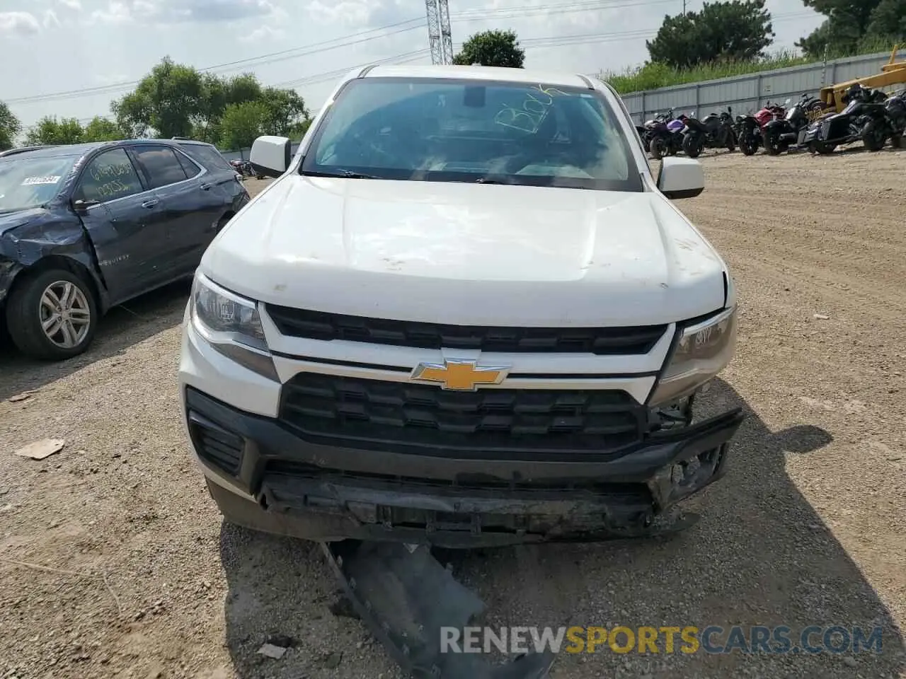 5 Фотография поврежденного автомобиля 1GCHSBEN3N1124777 CHEVROLET COLORADO 2022
