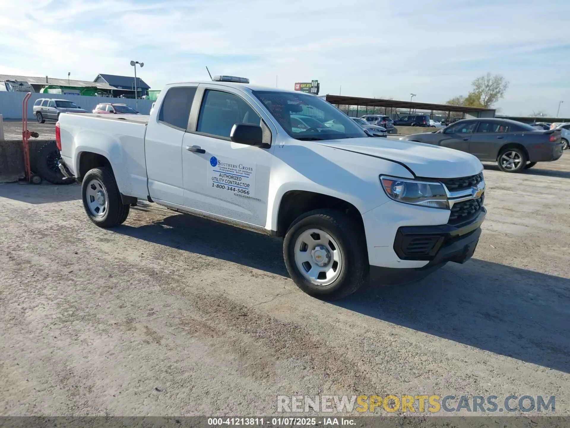 1 Фотография поврежденного автомобиля 1GCHSBEN6N1259669 CHEVROLET COLORADO 2022