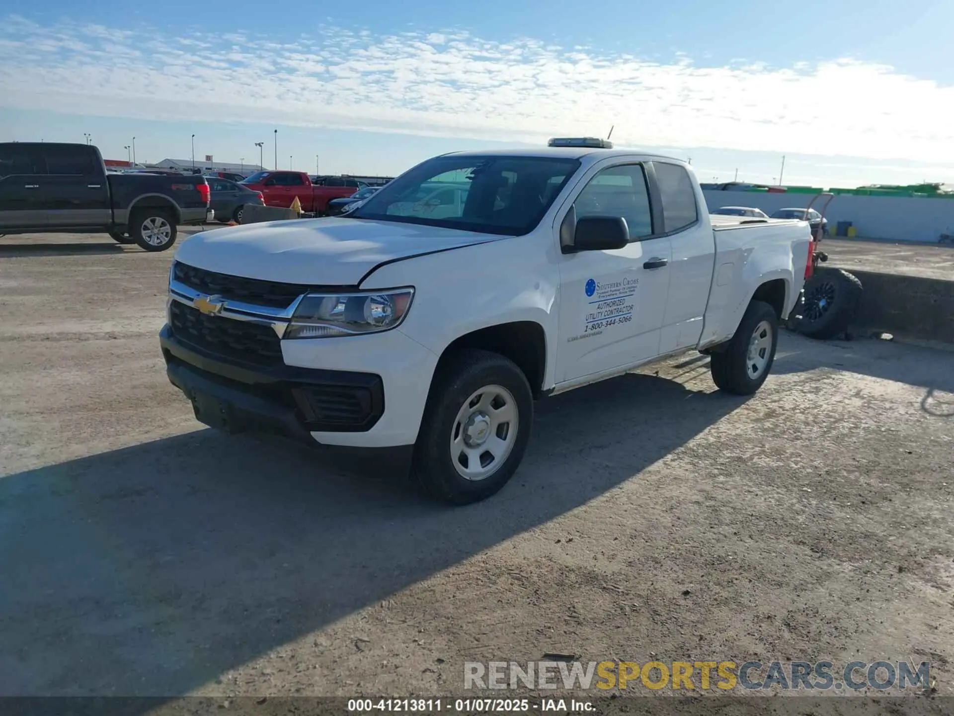 2 Фотография поврежденного автомобиля 1GCHSBEN6N1259669 CHEVROLET COLORADO 2022