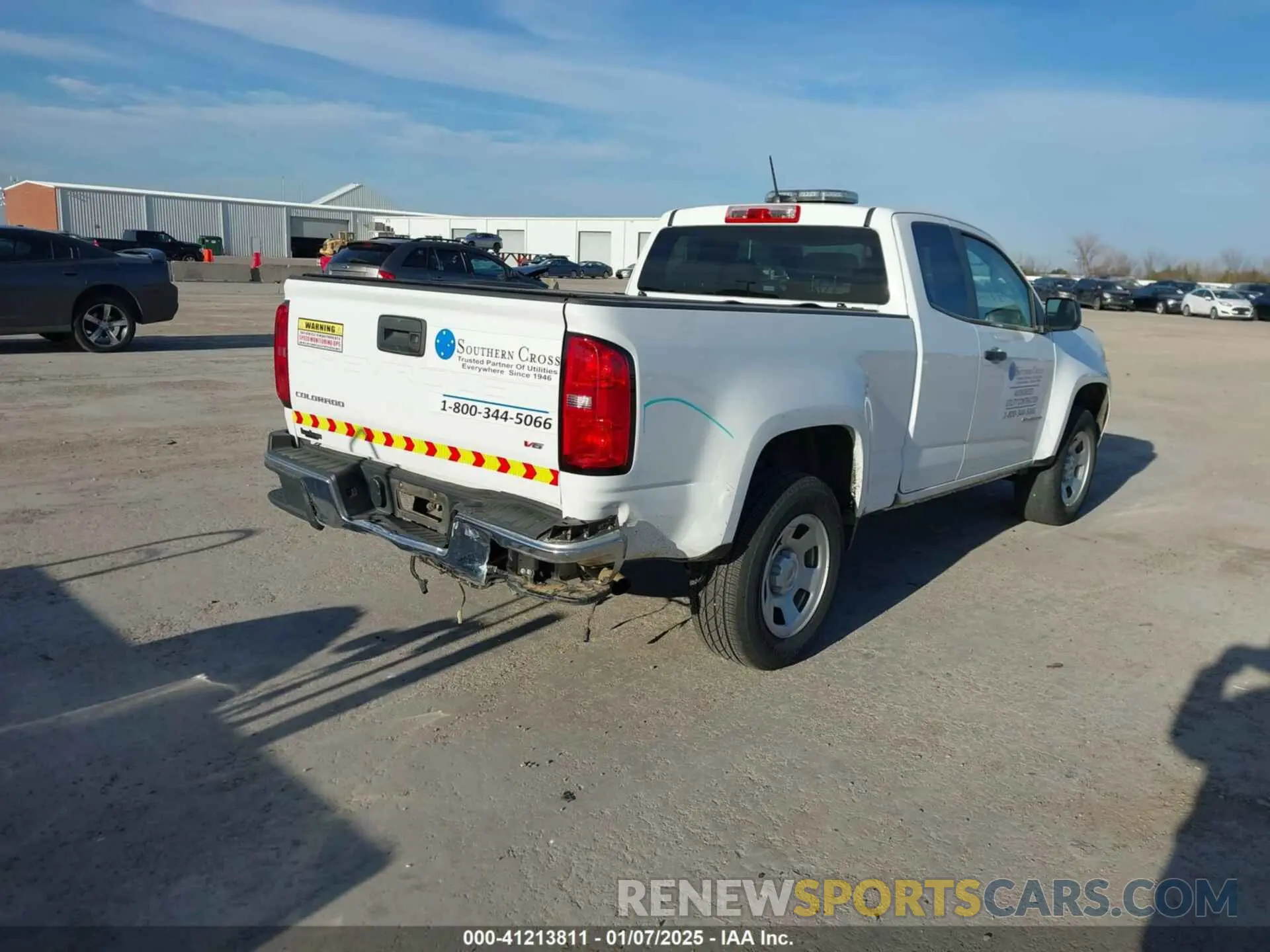 4 Фотография поврежденного автомобиля 1GCHSBEN6N1259669 CHEVROLET COLORADO 2022
