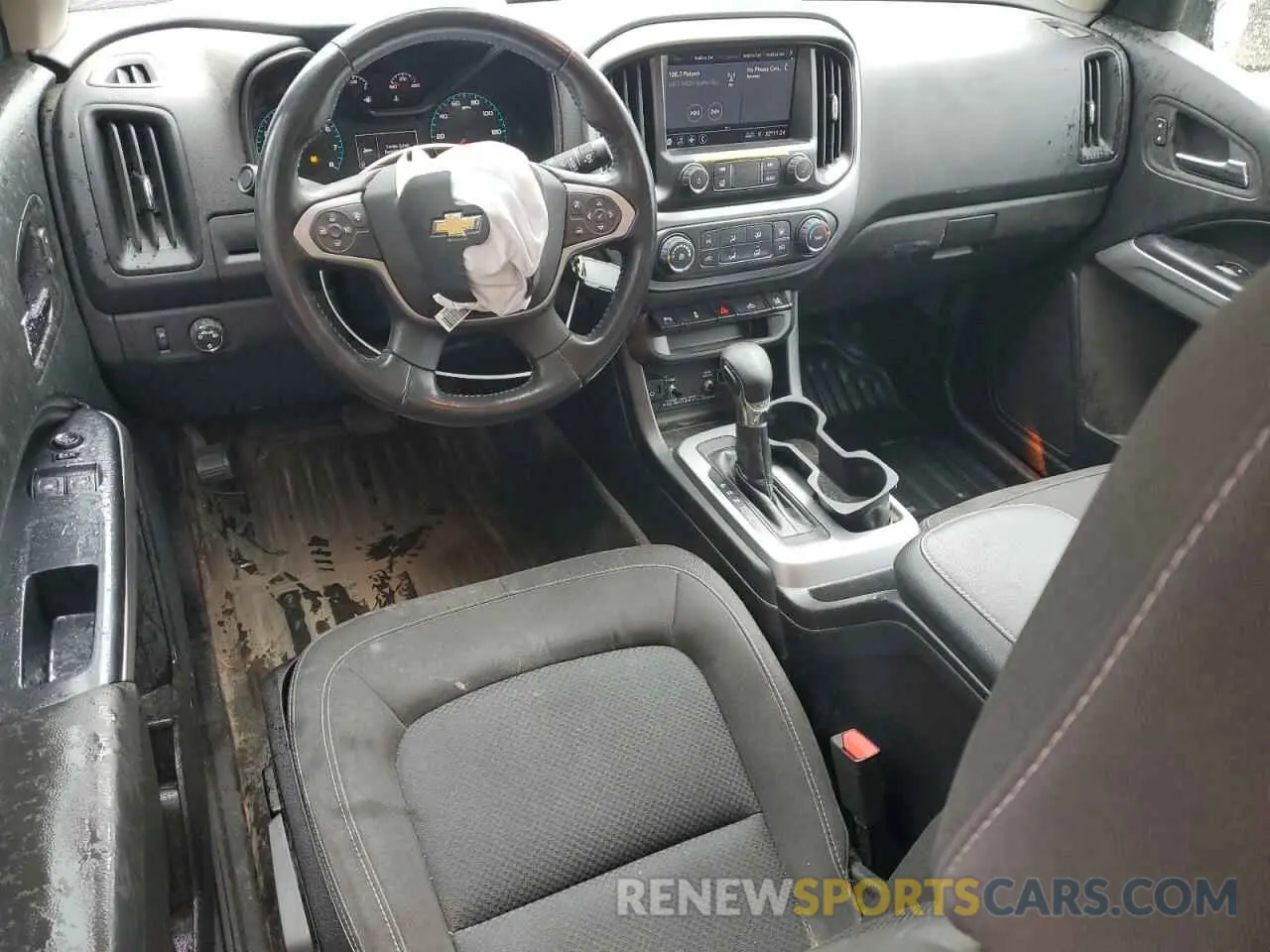 8 Фотография поврежденного автомобиля 1GCHSCEA0N1179951 CHEVROLET COLORADO 2022