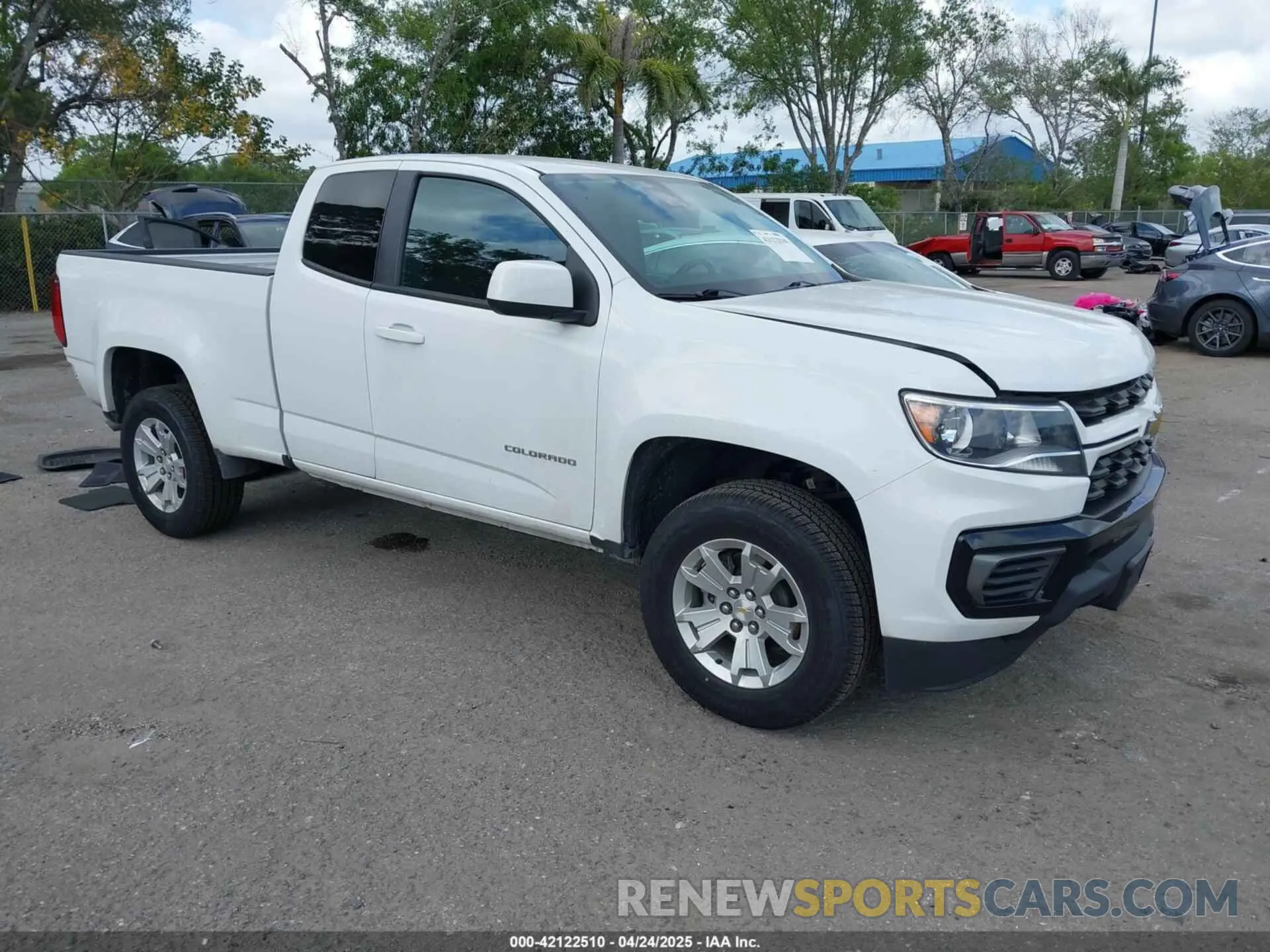 1 Фотография поврежденного автомобиля 1GCHSCEA0N1268192 CHEVROLET COLORADO 2022