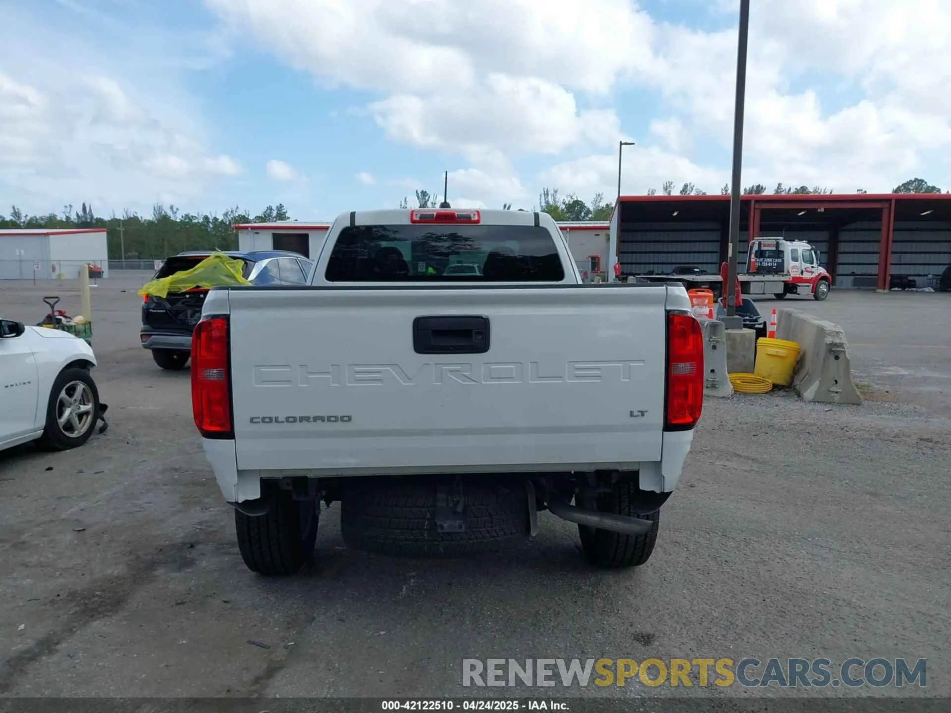 17 Фотография поврежденного автомобиля 1GCHSCEA0N1268192 CHEVROLET COLORADO 2022