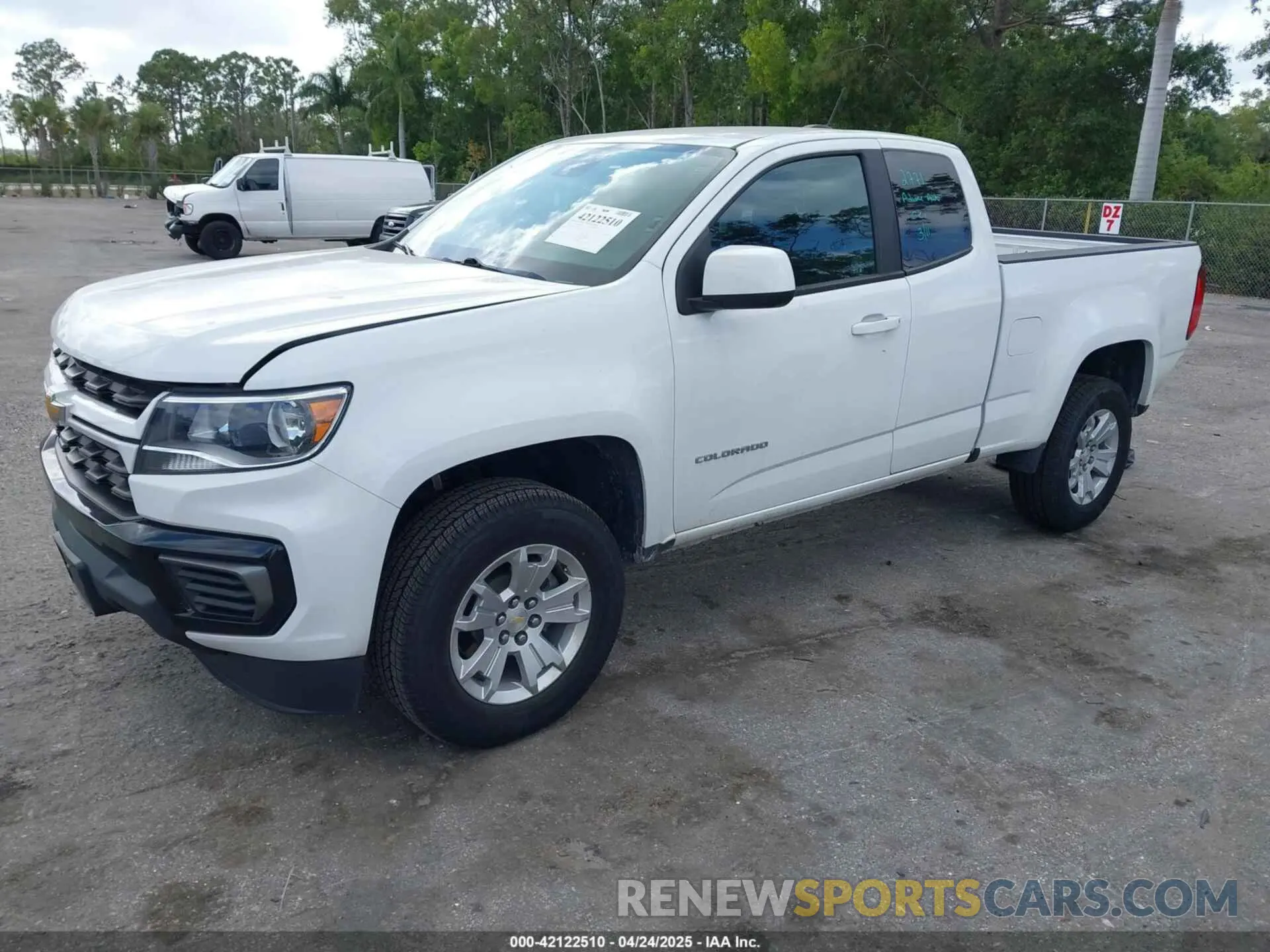 2 Фотография поврежденного автомобиля 1GCHSCEA0N1268192 CHEVROLET COLORADO 2022
