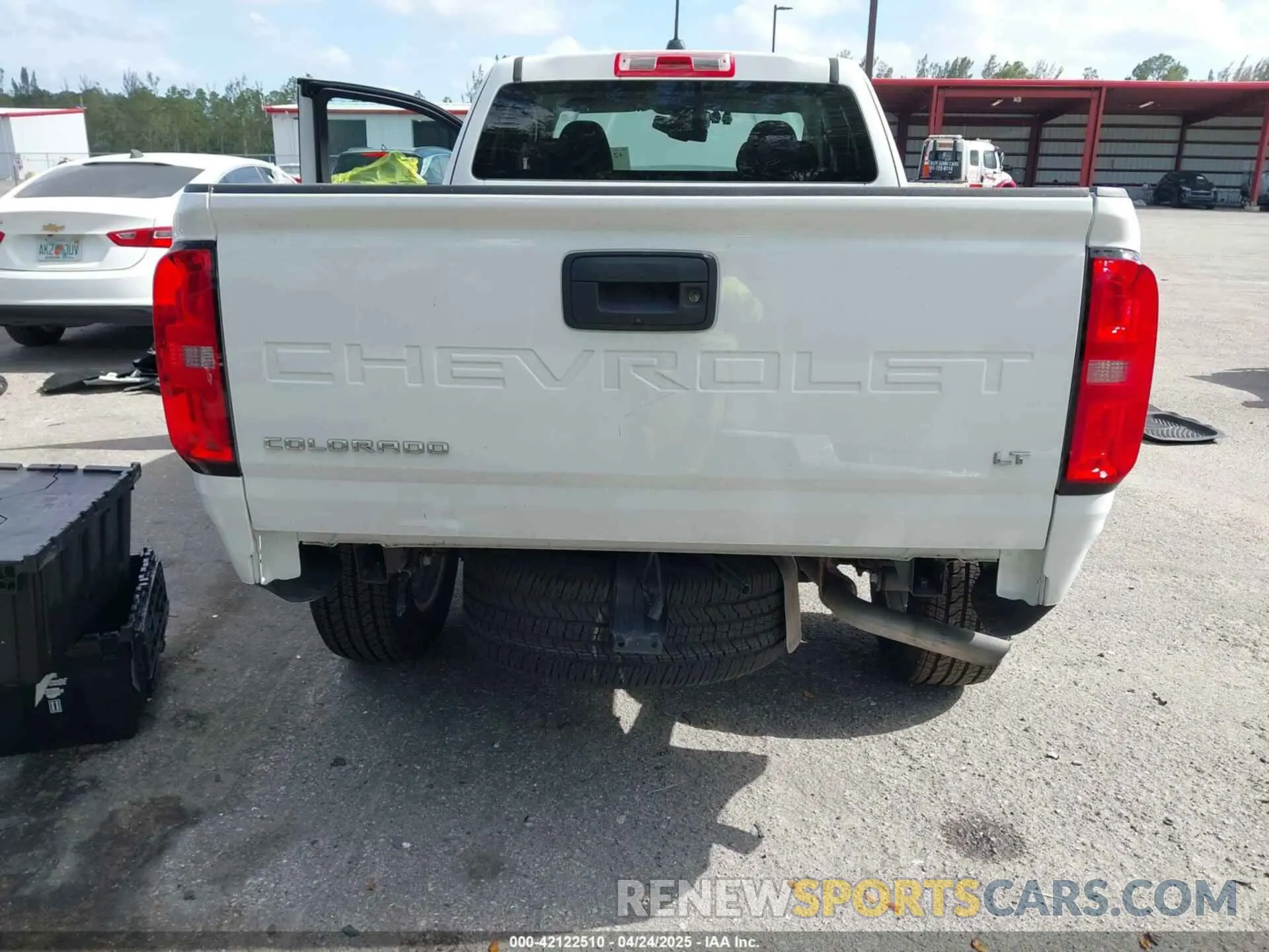 6 Фотография поврежденного автомобиля 1GCHSCEA0N1268192 CHEVROLET COLORADO 2022