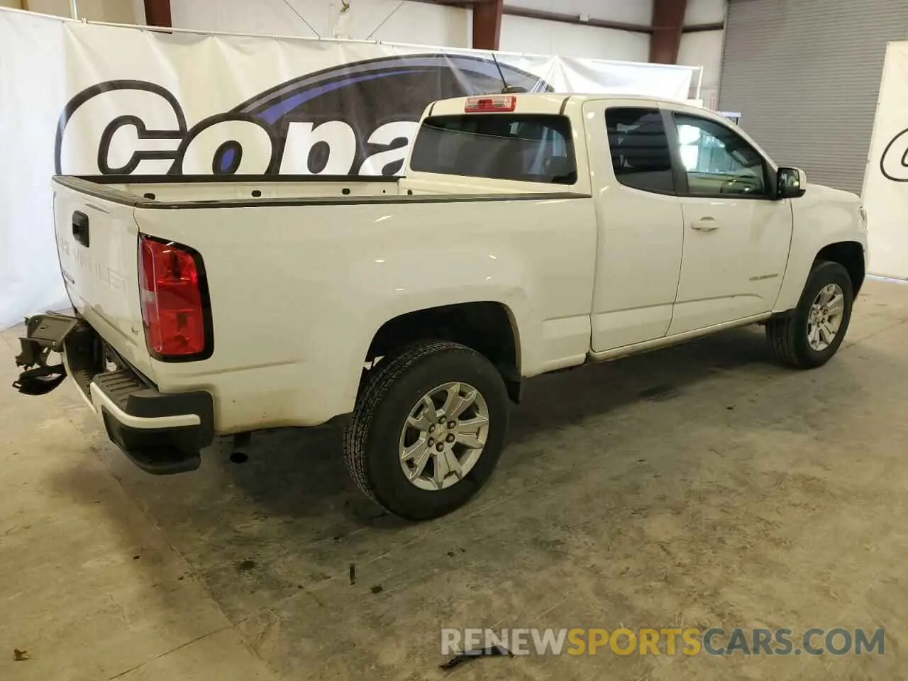 3 Photograph of a damaged car 1GCHSCEA0N1289673 CHEVROLET COLORADO 2022
