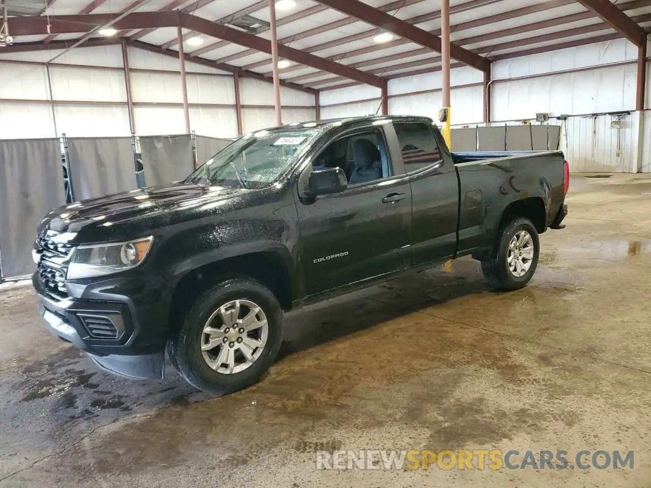 1 Photograph of a damaged car 1GCHSCEA1N1140544 CHEVROLET COLORADO 2022