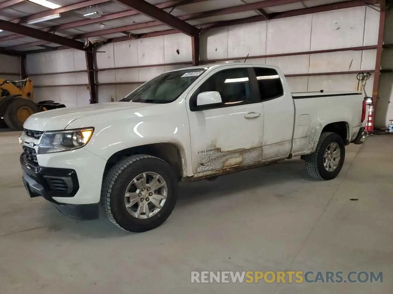 1 Photograph of a damaged car 1GCHSCEA1N1141659 CHEVROLET COLORADO 2022