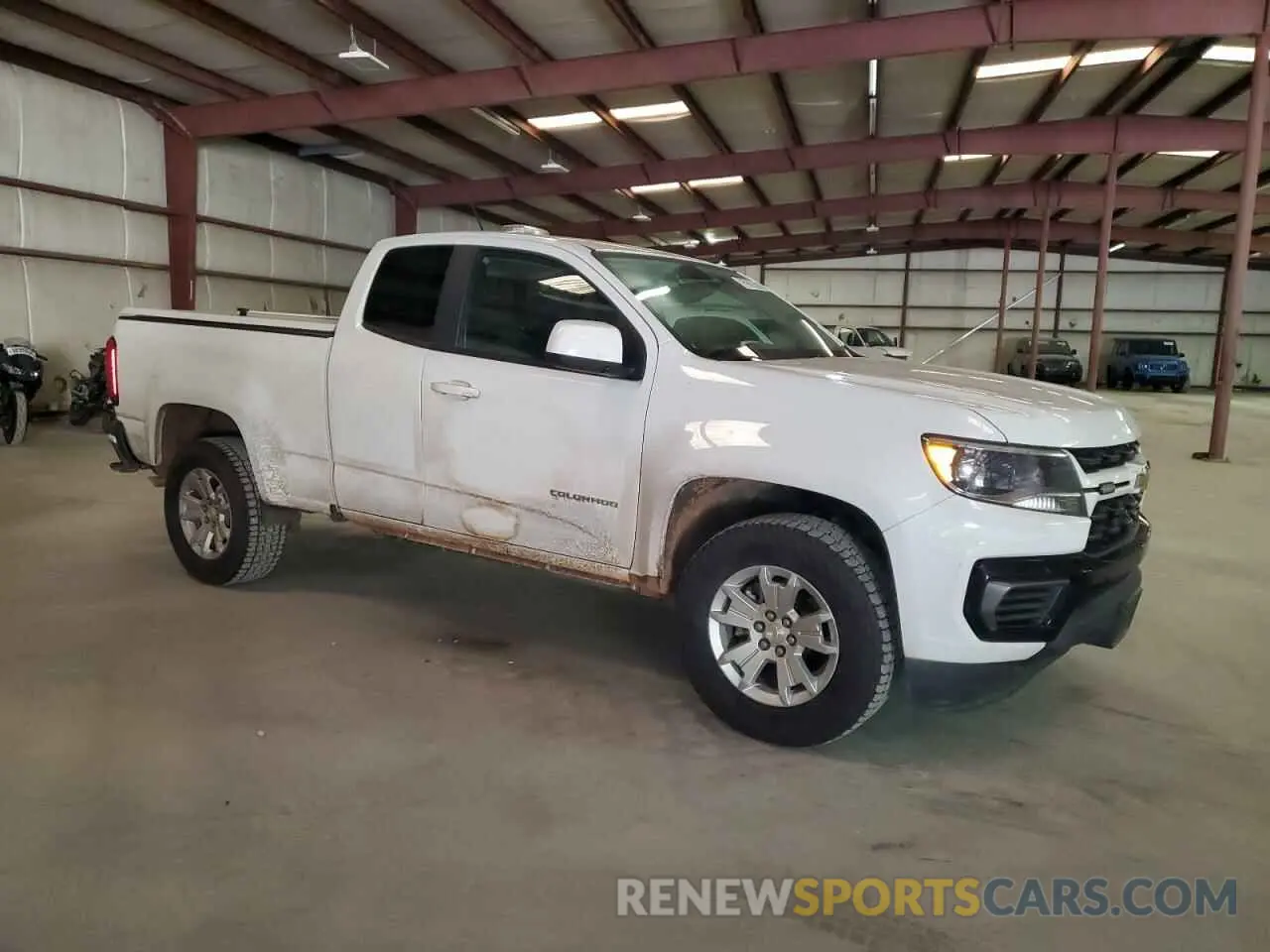4 Photograph of a damaged car 1GCHSCEA1N1141659 CHEVROLET COLORADO 2022