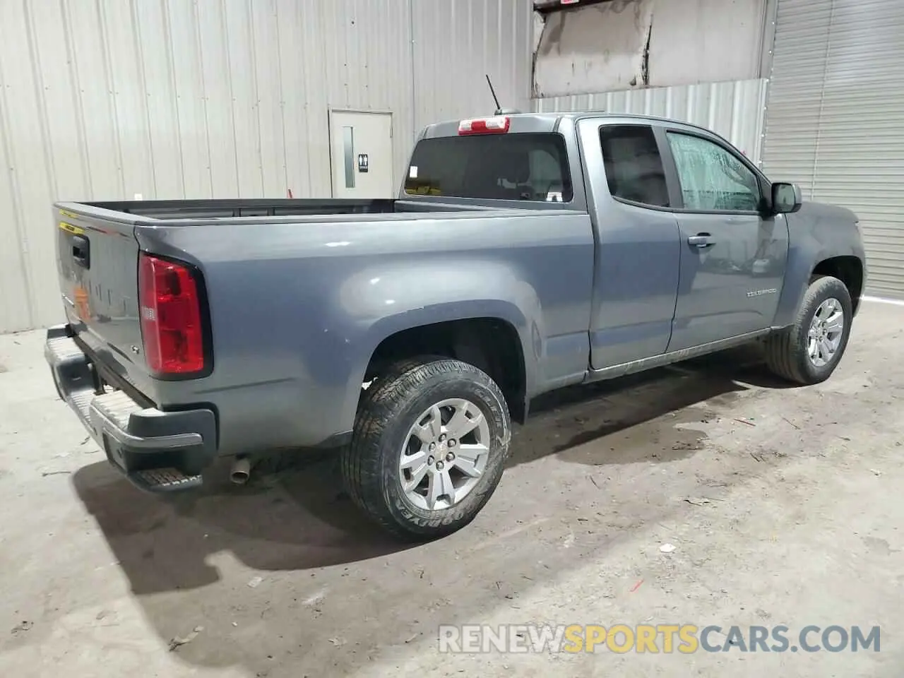 3 Фотография поврежденного автомобиля 1GCHSCEA1N1170143 CHEVROLET COLORADO 2022