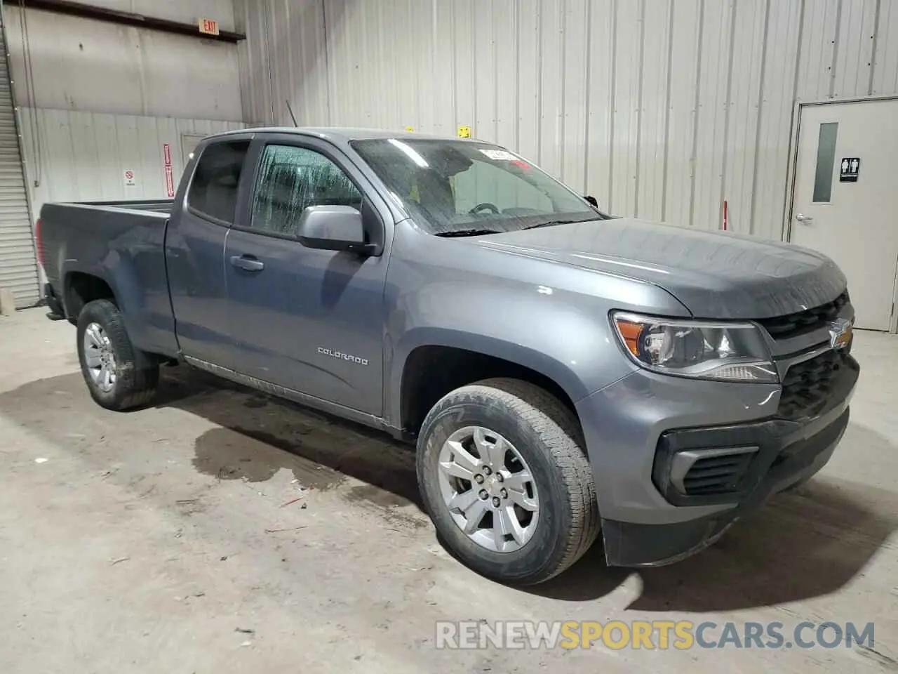 4 Фотография поврежденного автомобиля 1GCHSCEA1N1170143 CHEVROLET COLORADO 2022