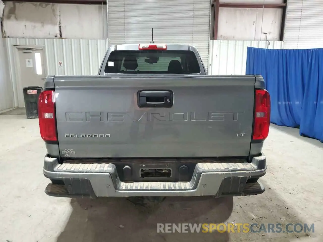 6 Фотография поврежденного автомобиля 1GCHSCEA1N1170143 CHEVROLET COLORADO 2022