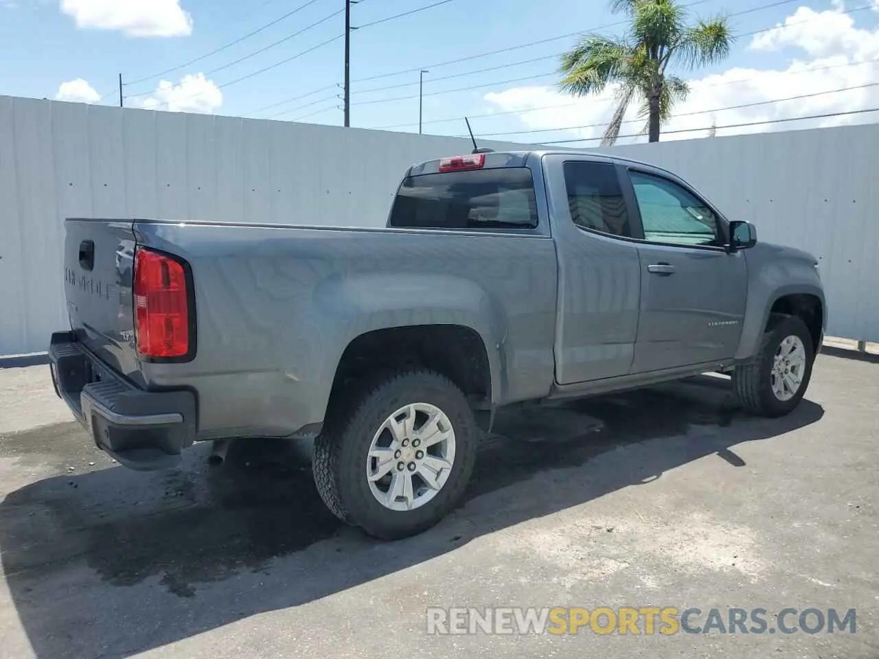 3 Photograph of a damaged car 1GCHSCEA1N1176749 CHEVROLET COLORADO 2022
