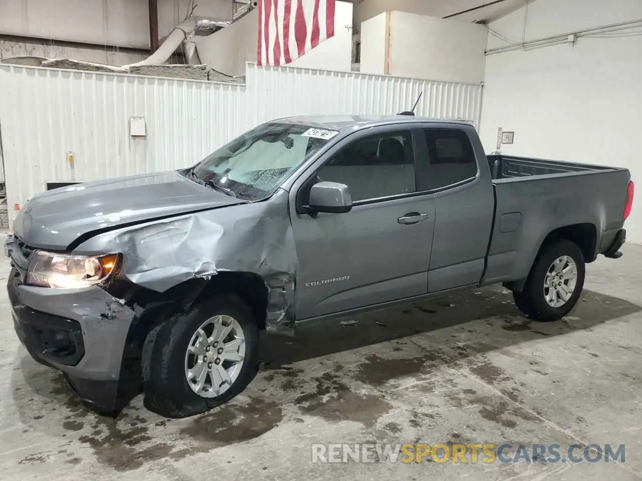 1 Фотография поврежденного автомобиля 1GCHSCEA3N1155224 CHEVROLET COLORADO 2022