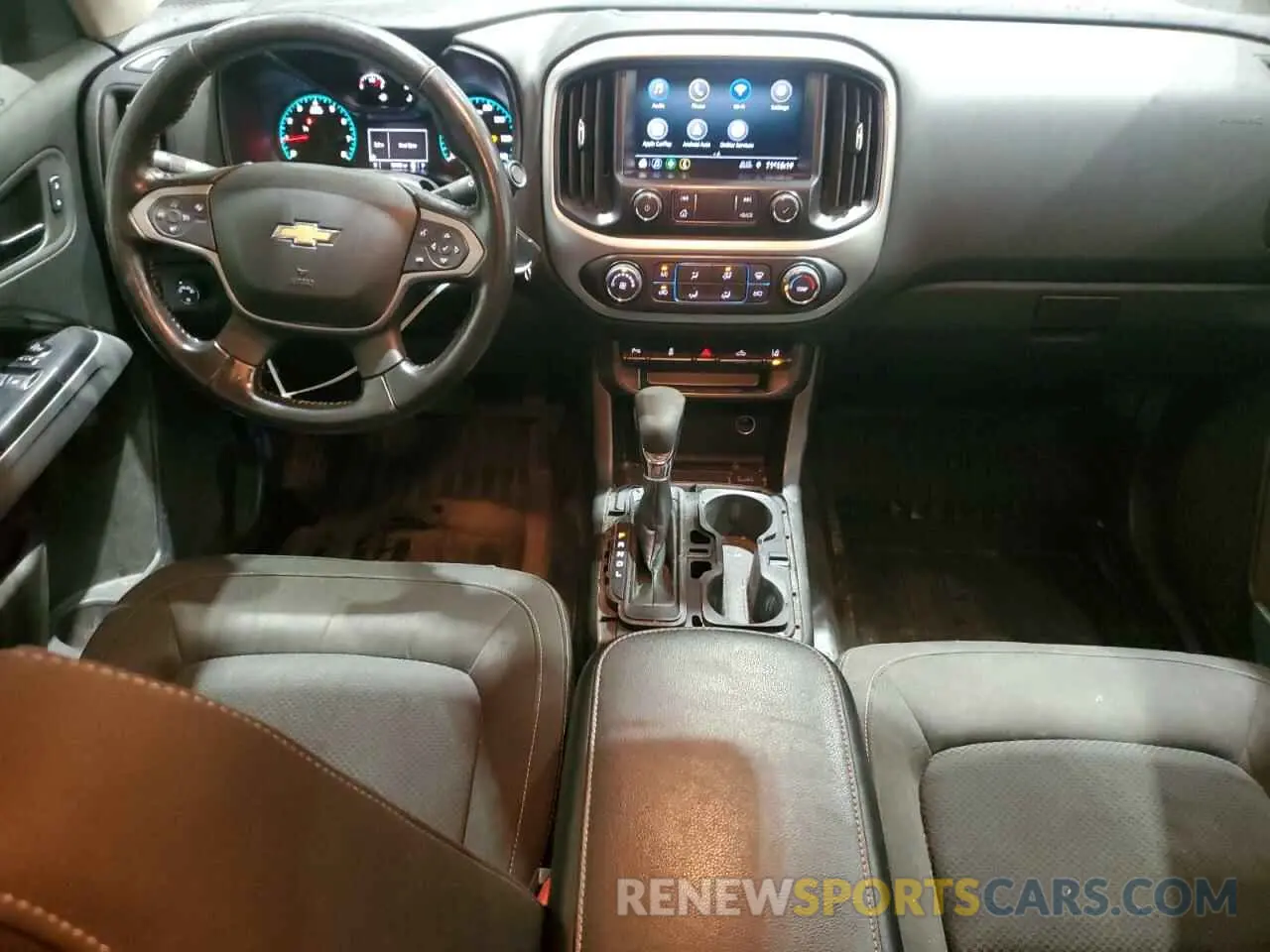 8 Фотография поврежденного автомобиля 1GCHSCEA3N1155224 CHEVROLET COLORADO 2022