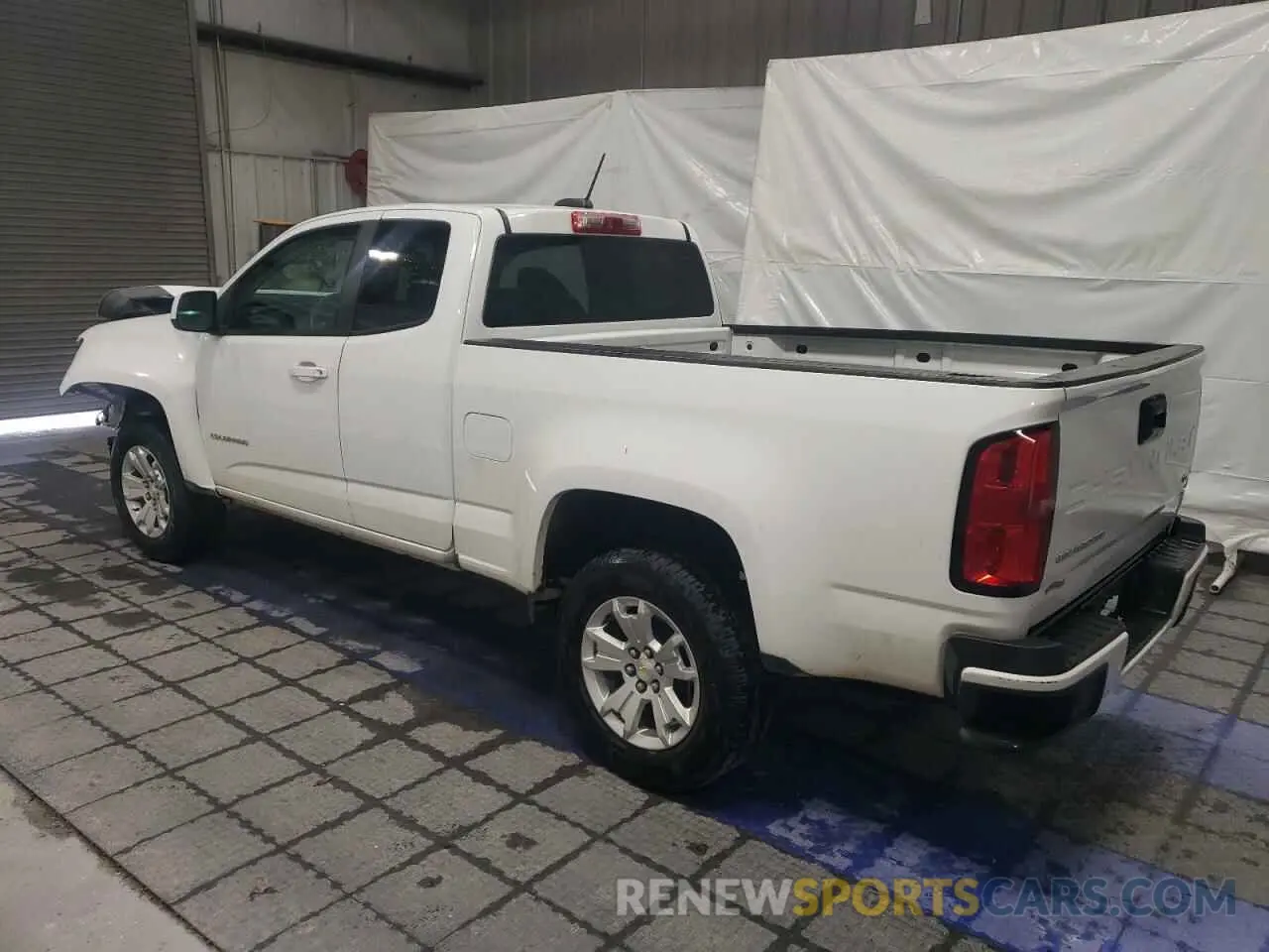 2 Photograph of a damaged car 1GCHSCEA3N1205376 CHEVROLET COLORADO 2022