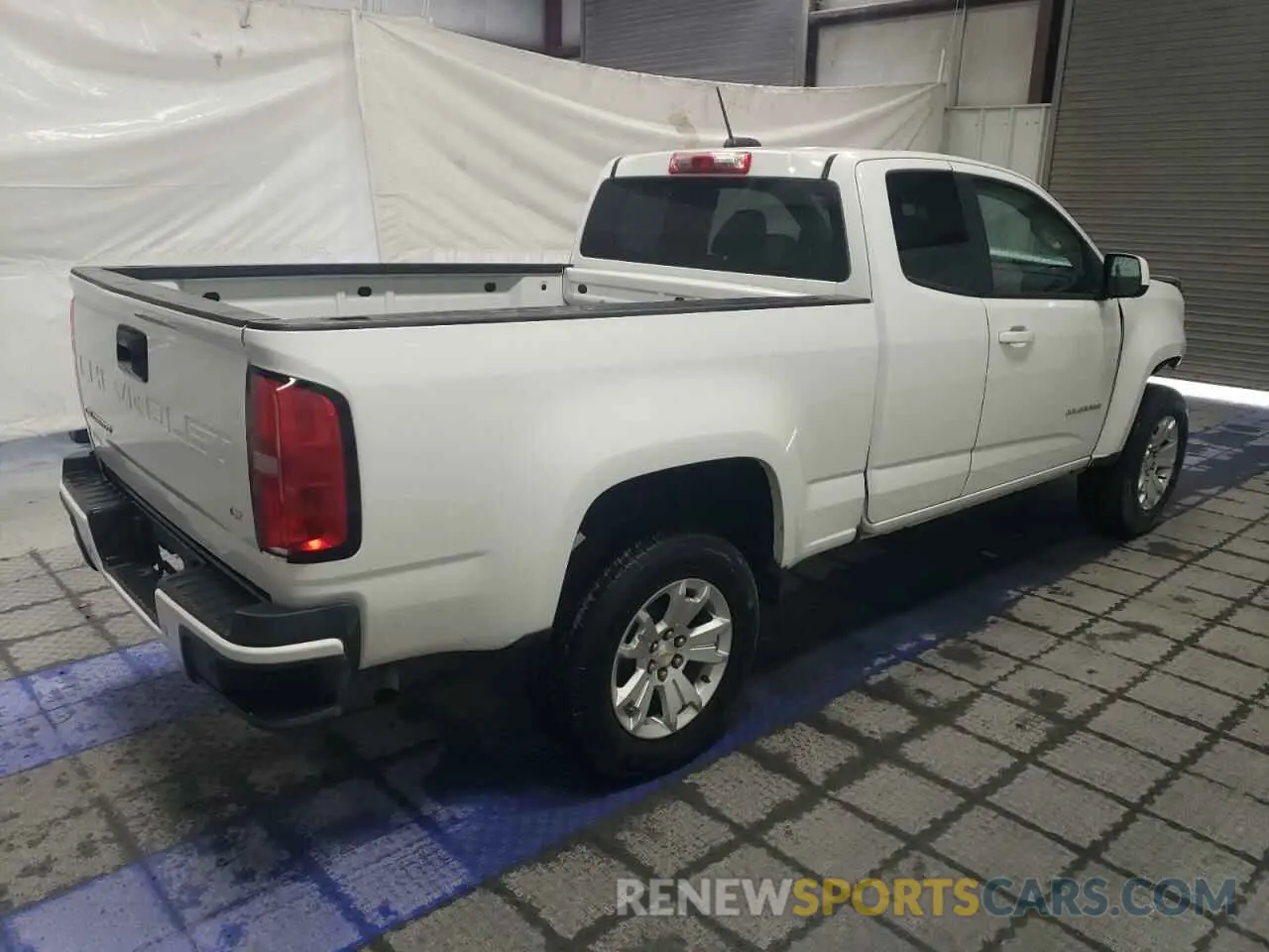 3 Photograph of a damaged car 1GCHSCEA3N1205376 CHEVROLET COLORADO 2022