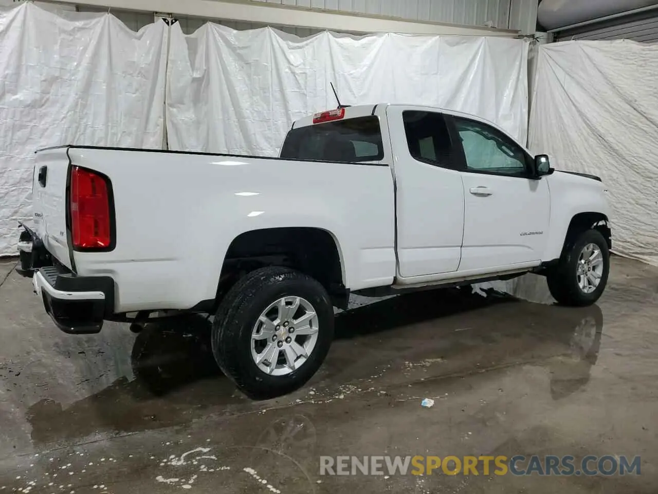 3 Фотография поврежденного автомобиля 1GCHSCEA3N1275007 CHEVROLET COLORADO 2022