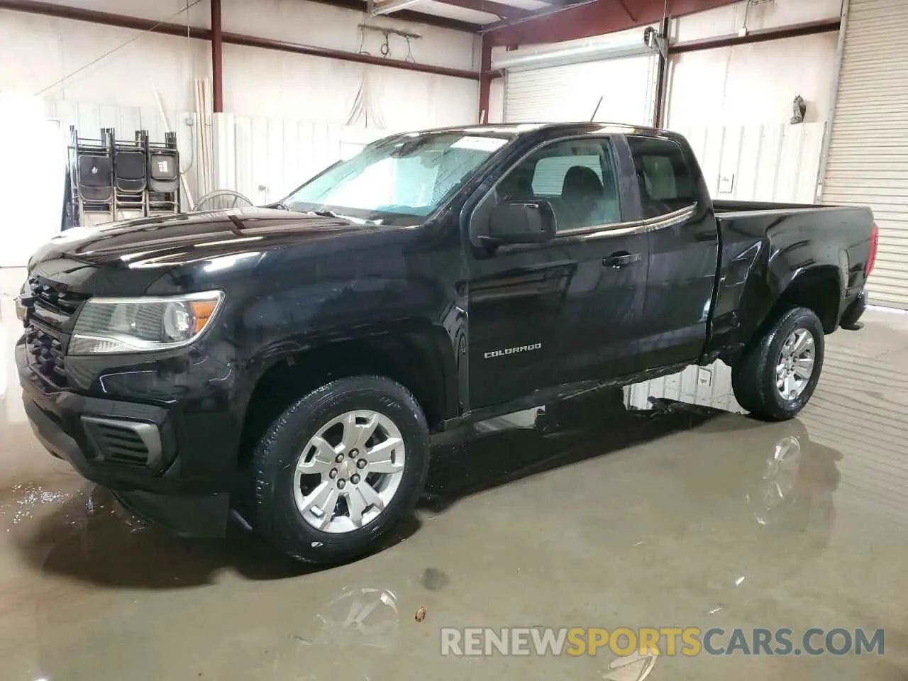1 Photograph of a damaged car 1GCHSCEA4N1211980 CHEVROLET COLORADO 2022