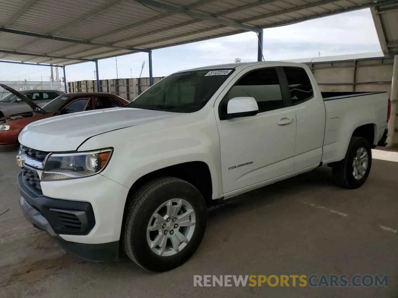 1 Фотография поврежденного автомобиля 1GCHSCEA4N1233767 CHEVROLET COLORADO 2022