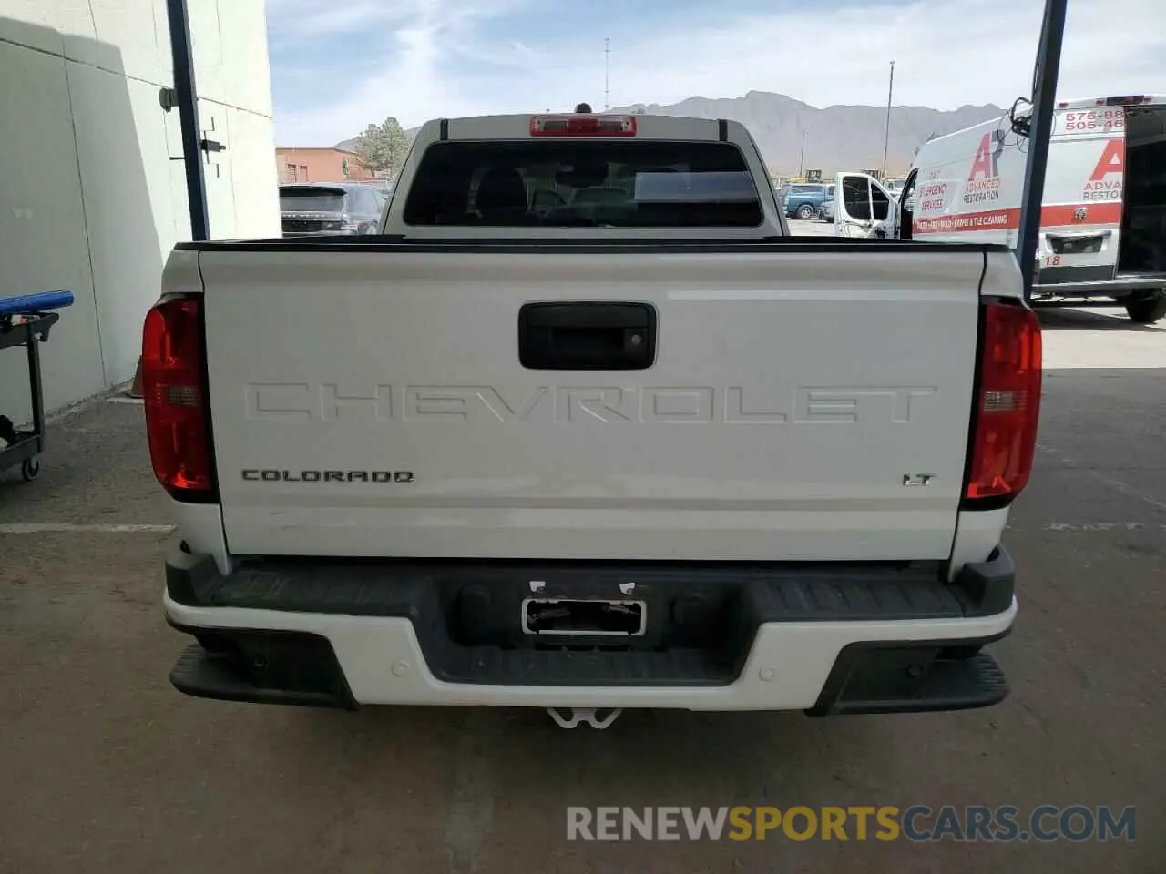 6 Фотография поврежденного автомобиля 1GCHSCEA4N1233767 CHEVROLET COLORADO 2022