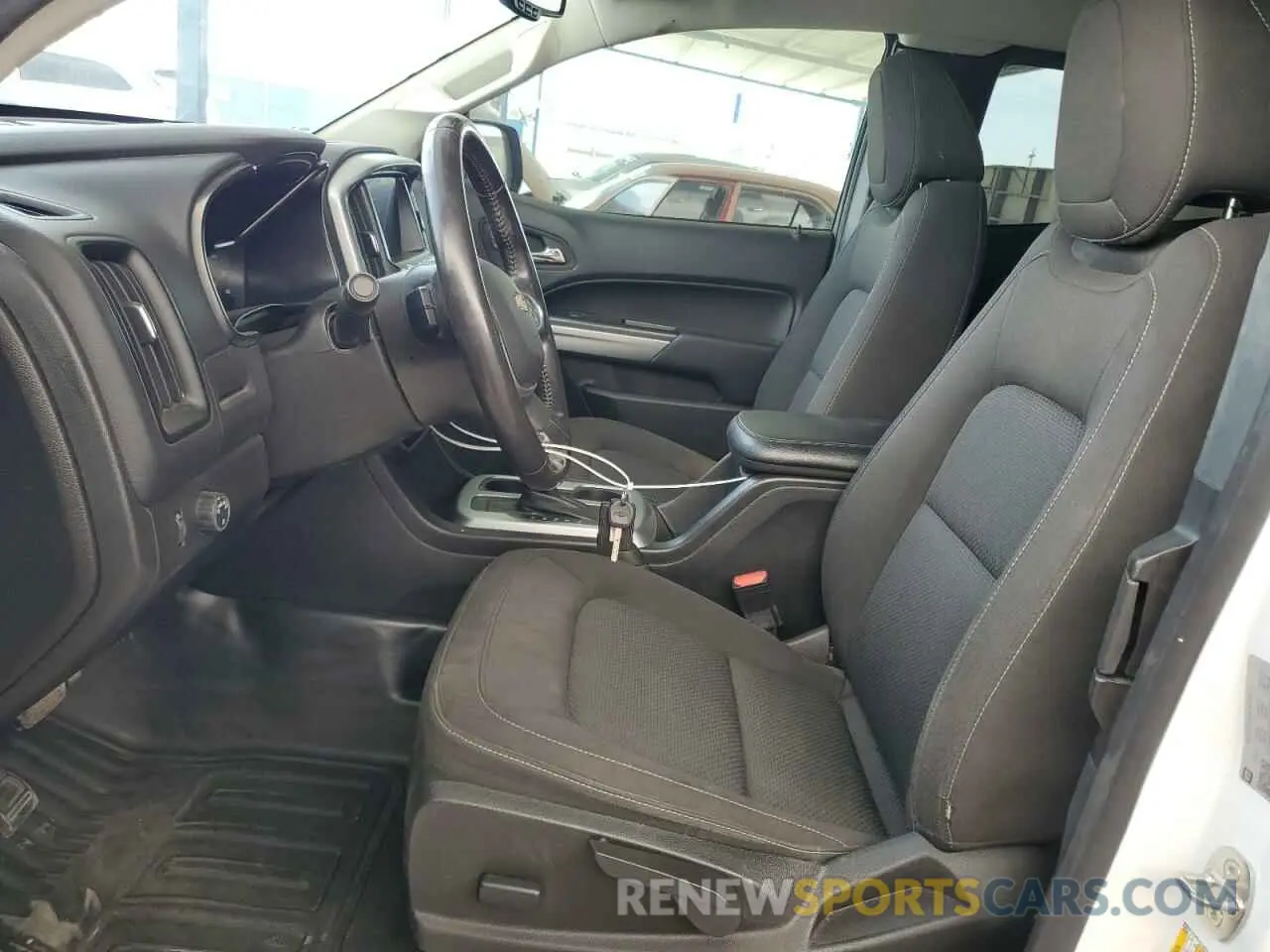 7 Фотография поврежденного автомобиля 1GCHSCEA4N1233767 CHEVROLET COLORADO 2022