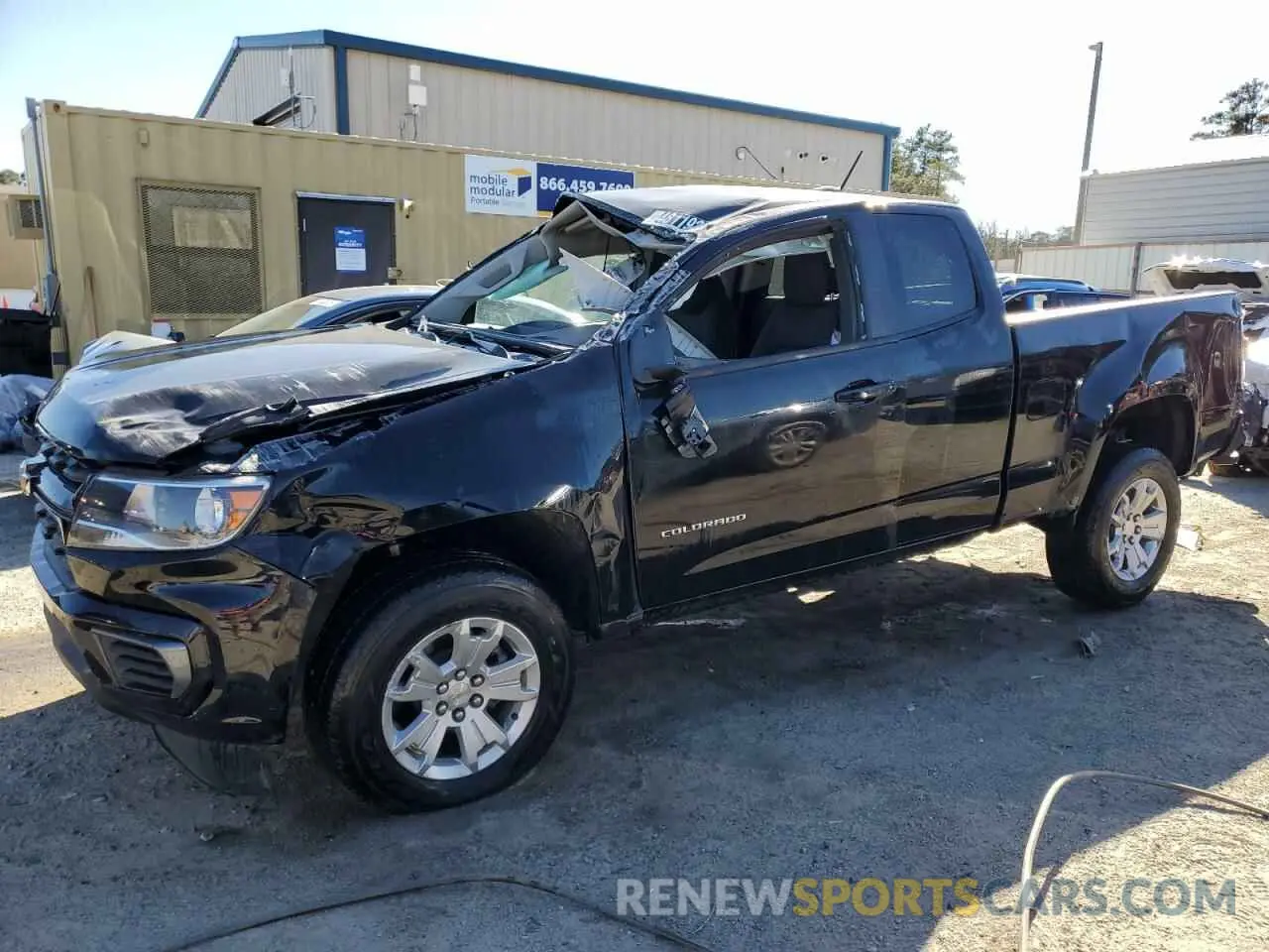 1 Фотография поврежденного автомобиля 1GCHSCEA4N1256790 CHEVROLET COLORADO 2022